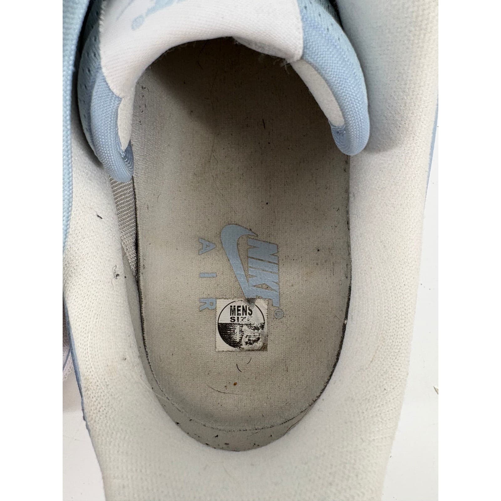 Nike Air Force 1 Low Mens 12 Sneakers Ashen Slate White FZ4627-400 AF1 - Thumbnail 7