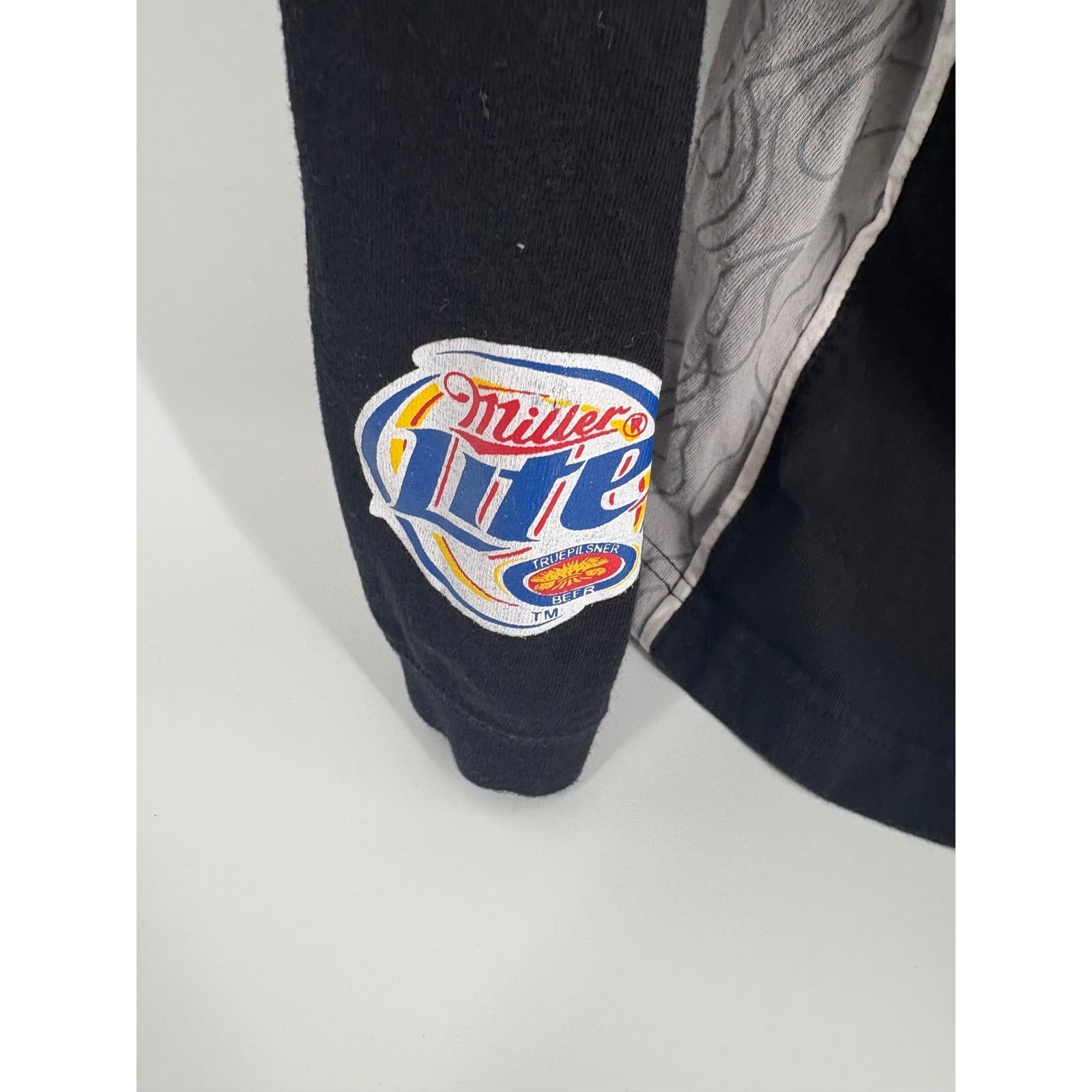 Rusty Wallace #2 NASCAR Racing Miller Lite Crewneck Sweatshirt - Mens L - Thumbnail 3