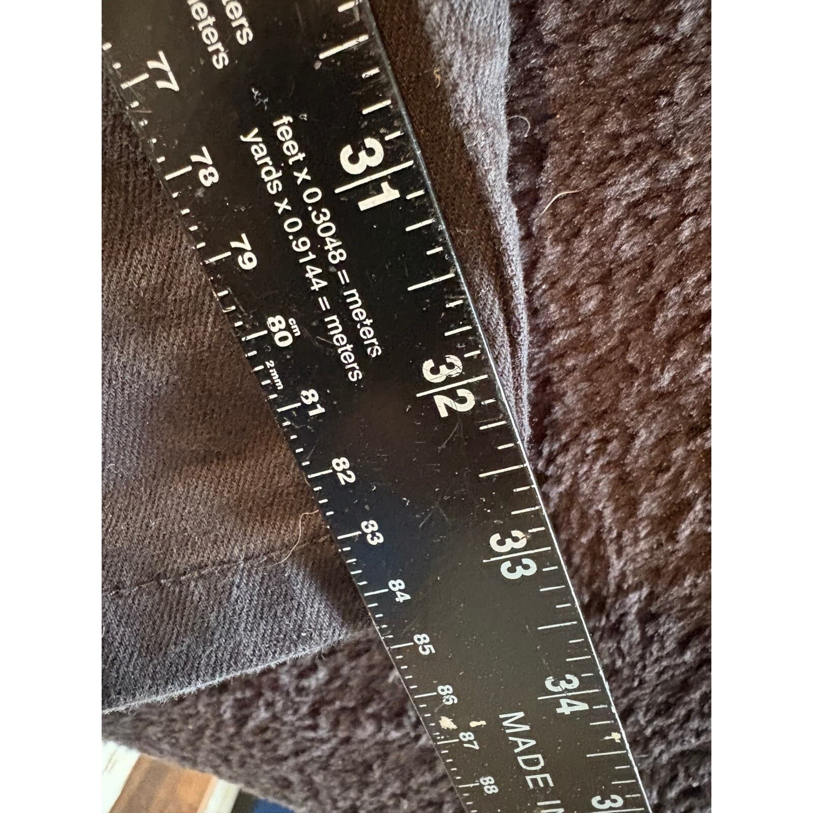 Evolution In Design Jeans Mens 42x33 Black Denim Straight Leg Pants 42 - Thumbnail 6