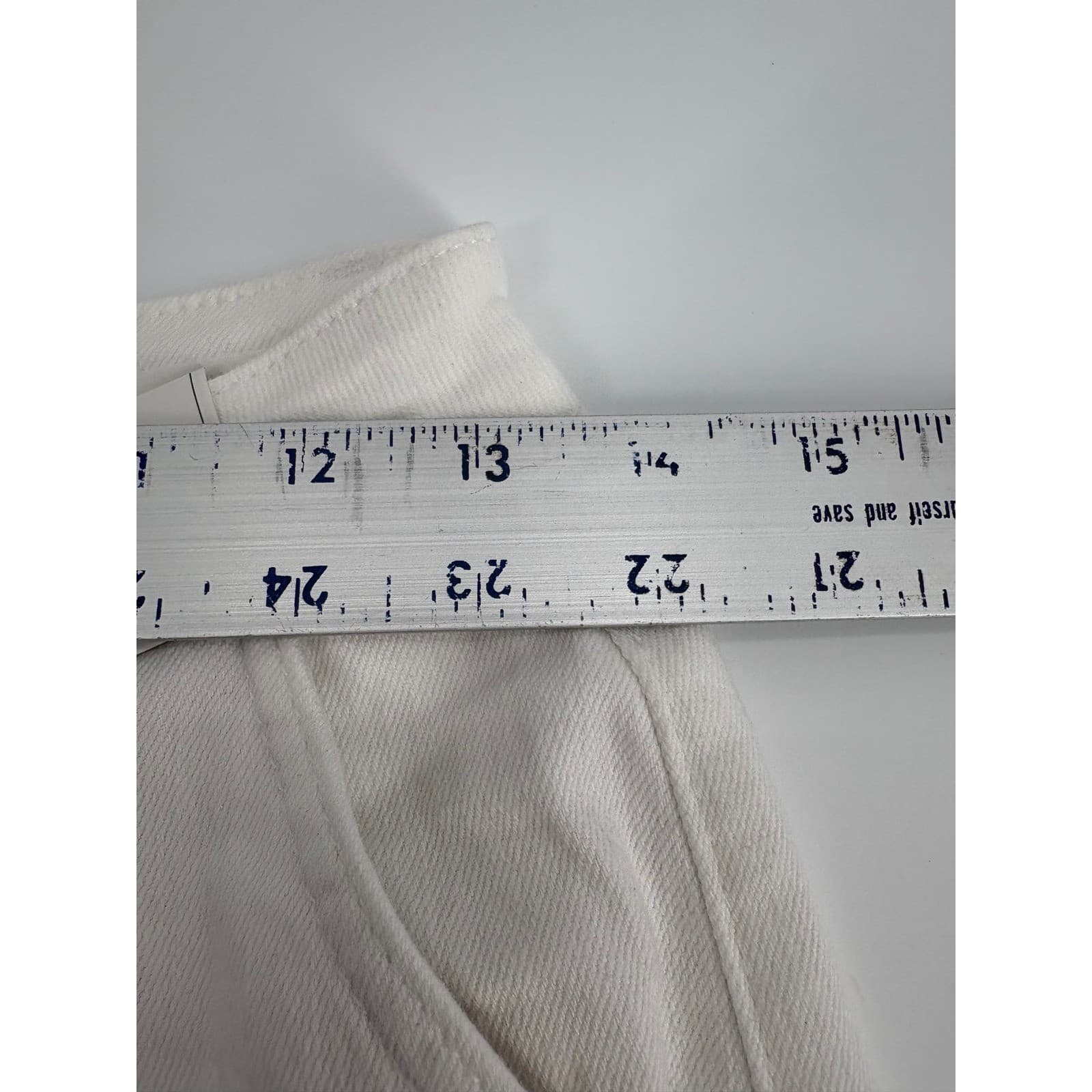 Judy Blue Los Angeles White High Waist Flare Leg Cargo Jeans Size 5/27 NWT - Thumbnail 8