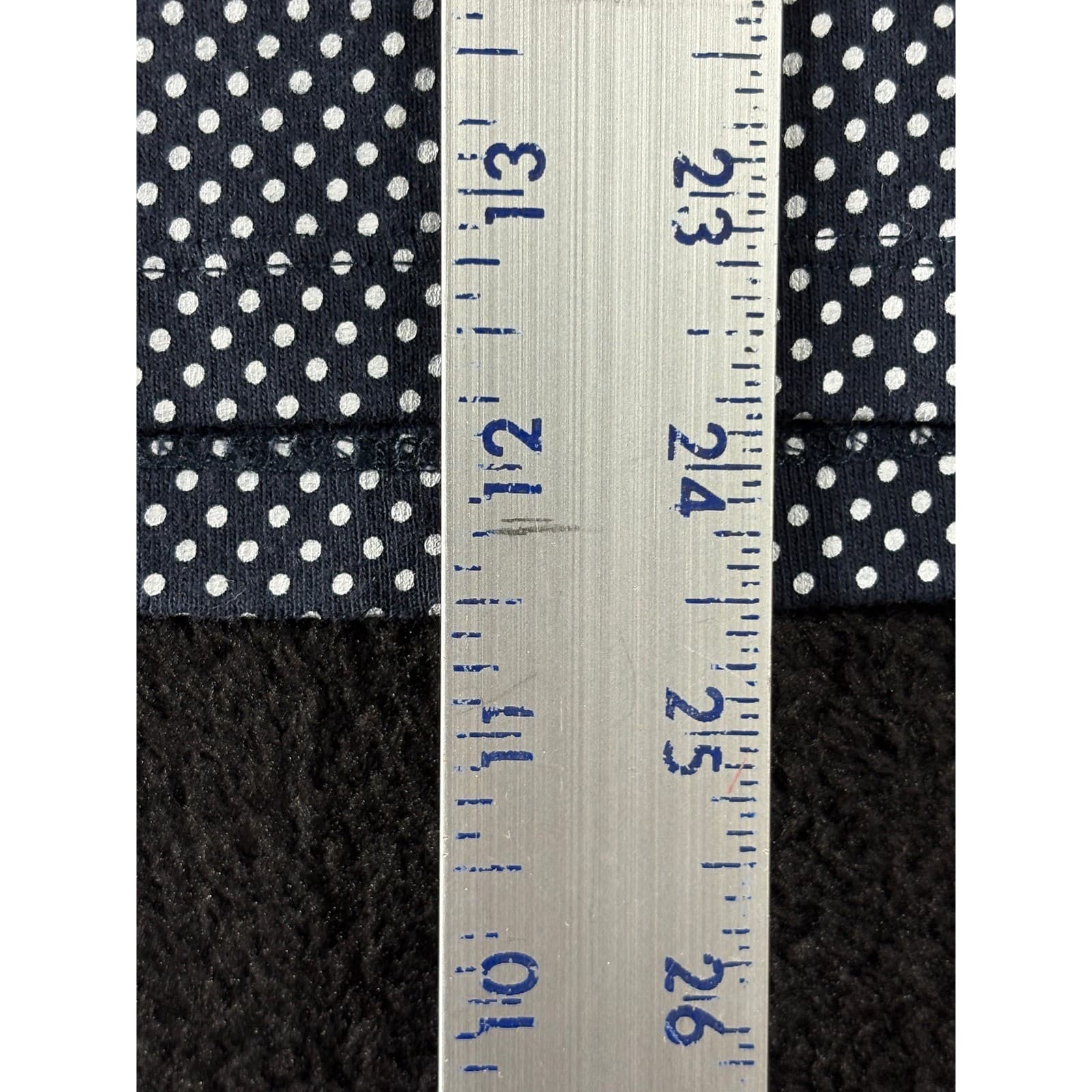 Tommy Hilfiger Women's XL Polka Dot V Neck Short Sleeve T-Shirt - Thumbnail 6