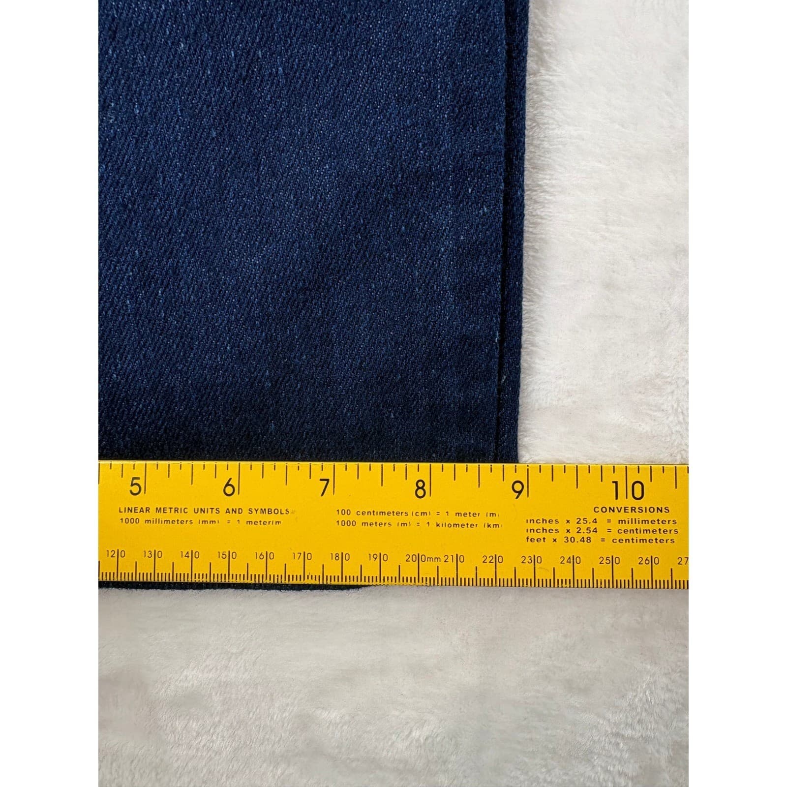Wrangler Jeans Womens 36x29 Straight Leg Dark Wash Blue Denim 85498PS Vintage - Thumbnail 6