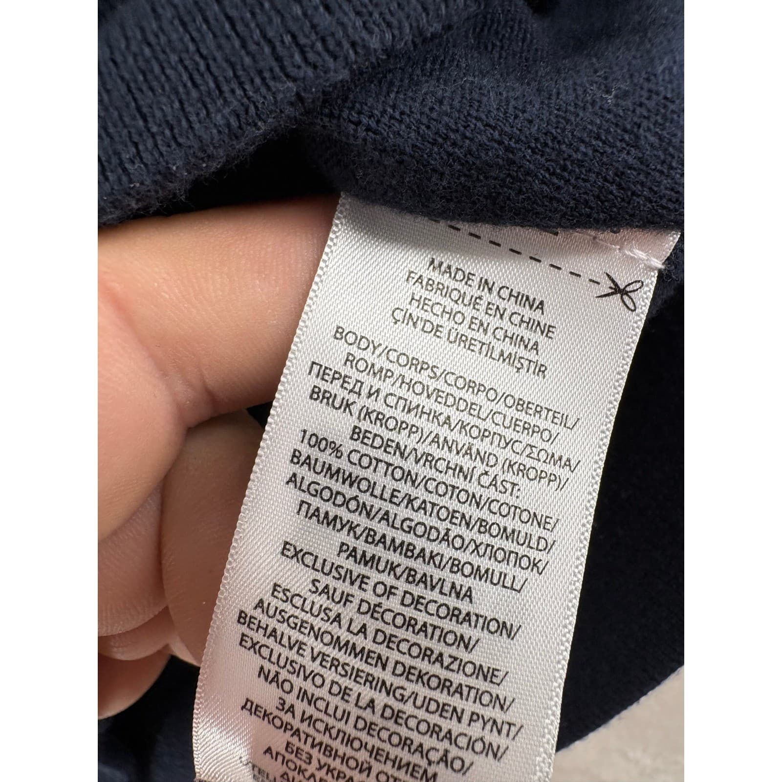 Polo Ralph Lauren Sweater Womens M Full Zip Cardigan Navy Blue Cotton Logo - Thumbnail 3