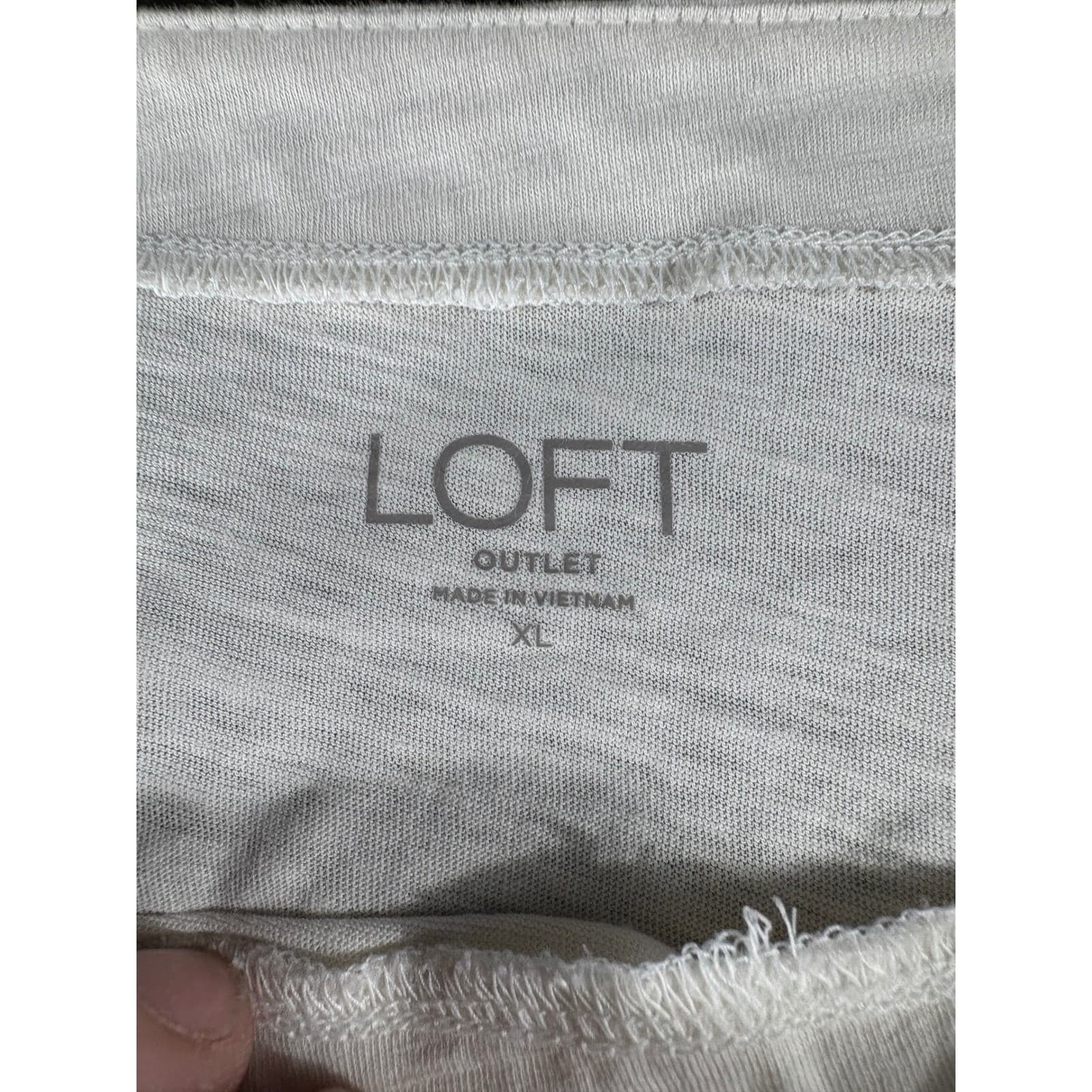 LOFT Outlet Women's XL Sunrise Graphic Long Sleeve T-Shirt Top - Thumbnail 2