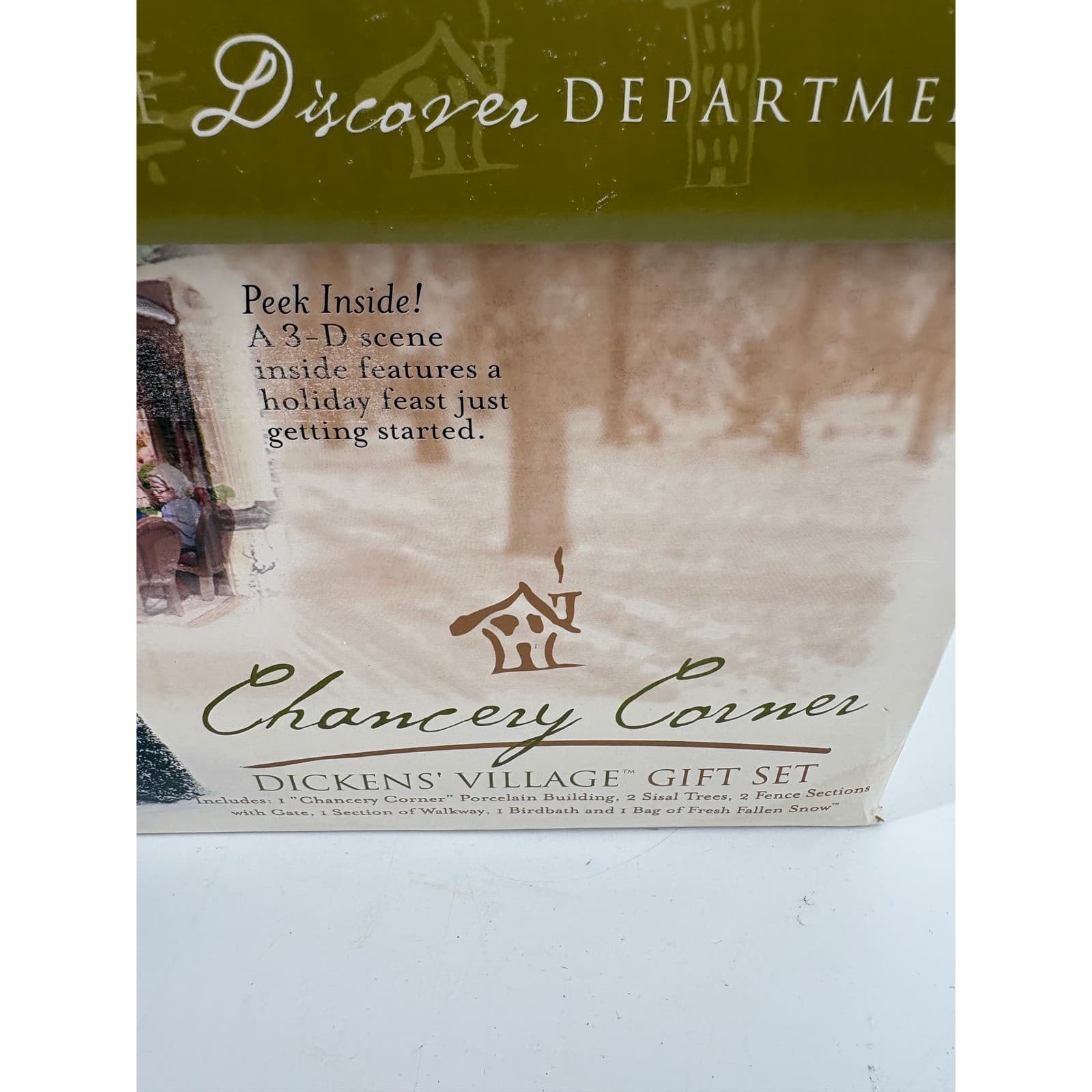 Department 56 Dickens Village Chancery Corner Gift Multicolor Porcelain House - Thumbnail 3