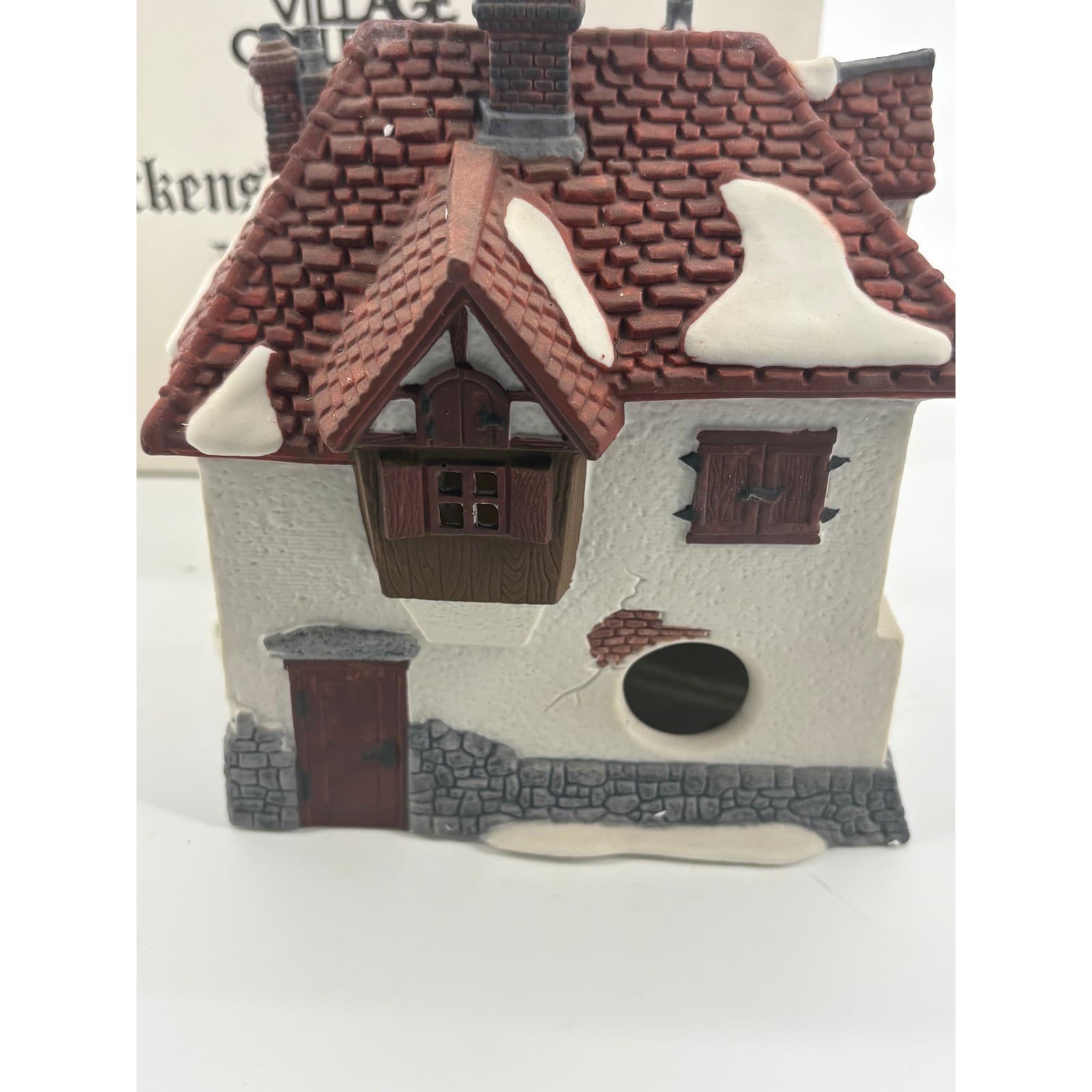 Department 56 Dickens Village Mr Wickfield Solicitor Porcelain House 5930-5 - Thumbnail 4