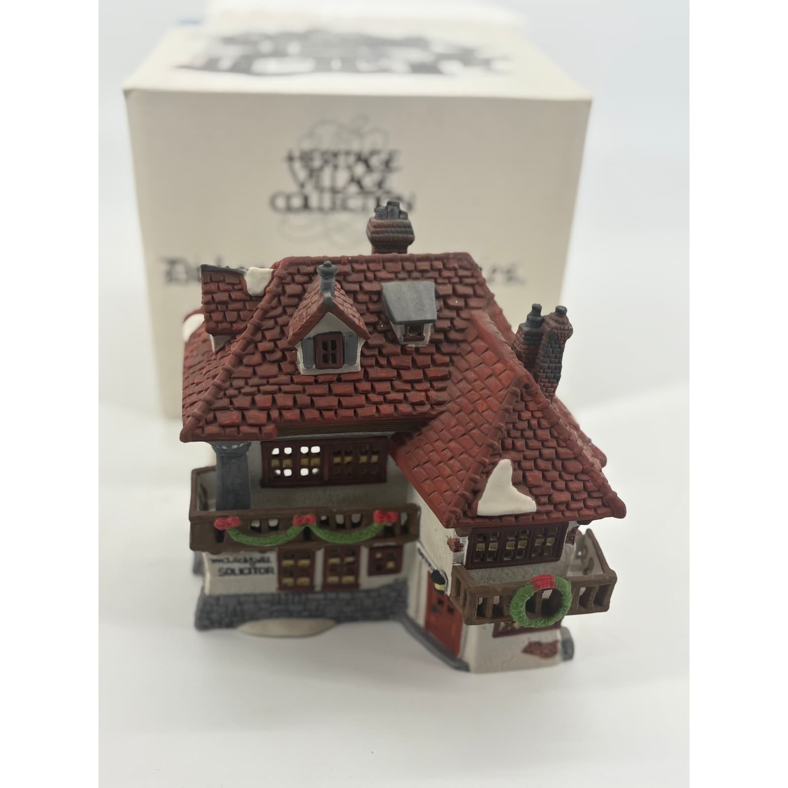 Department 56 Dickens Village Mr Wickfield Solicitor Porcelain House 5930-5