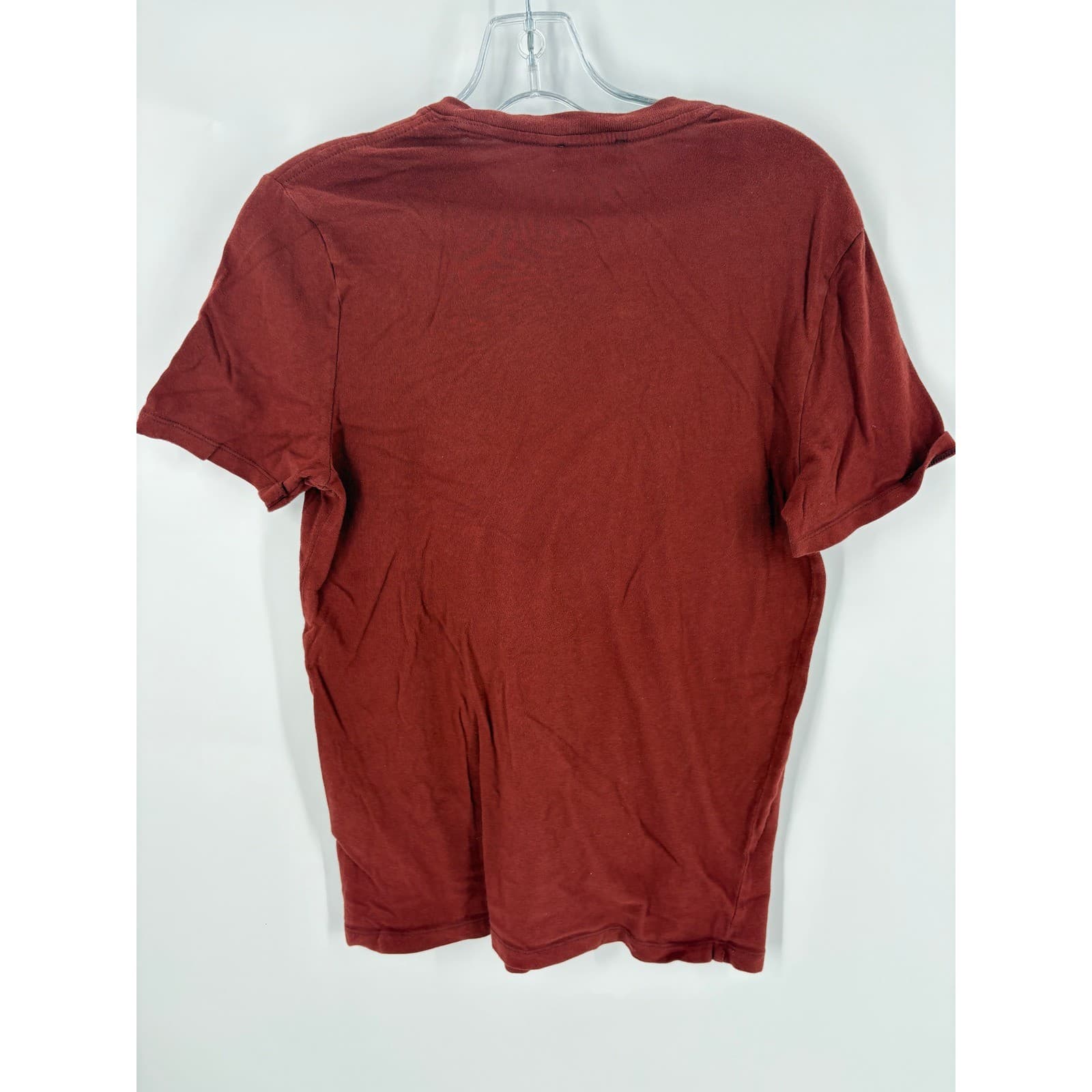 Express Women Red Graphic T Shirt Size S Mountain Sunburst Print Casual Tee - Thumbnail 3