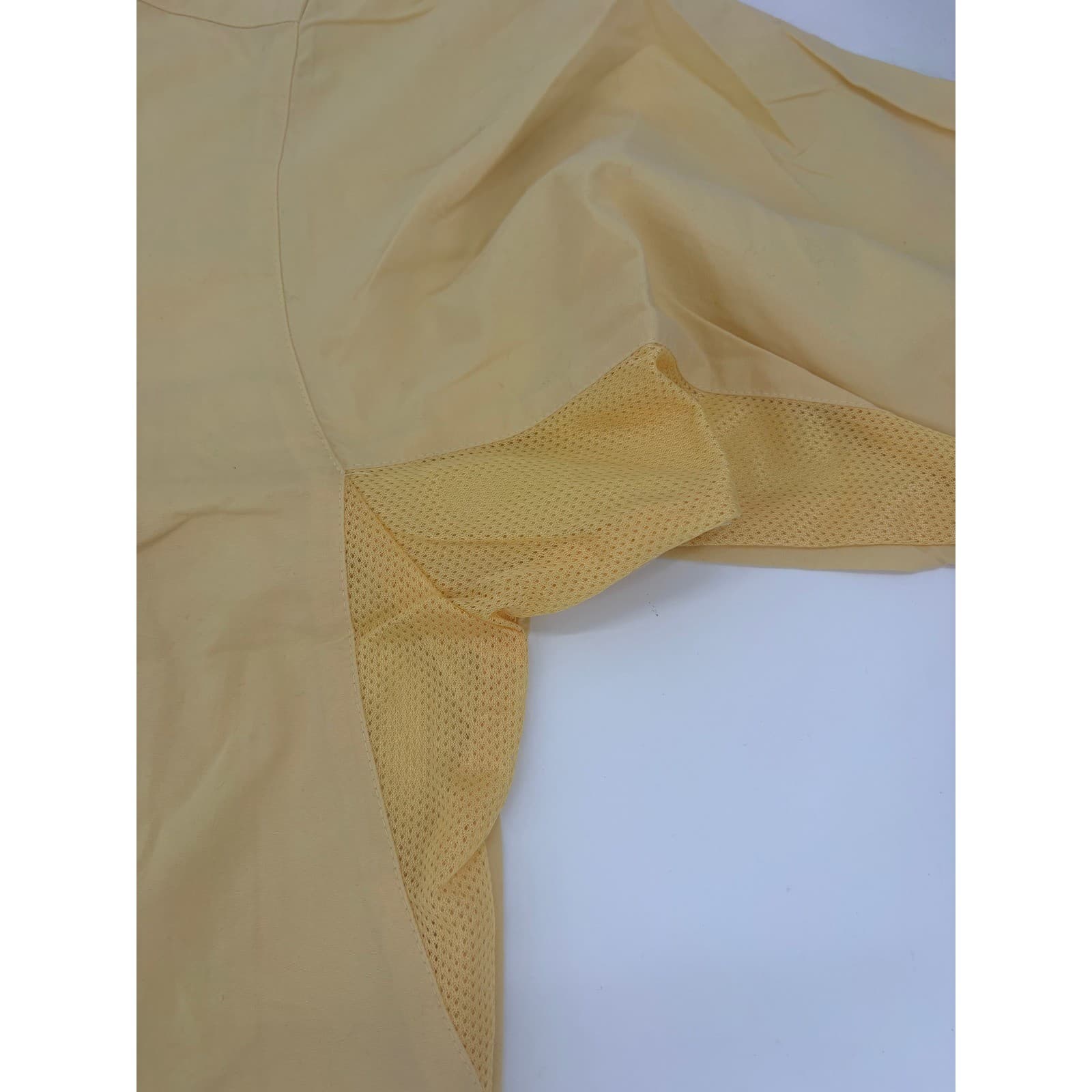 Solumbra Men's Classic Button Up Shirt Yellow XL Long Sleeve Sun Protective - Thumbnail 5