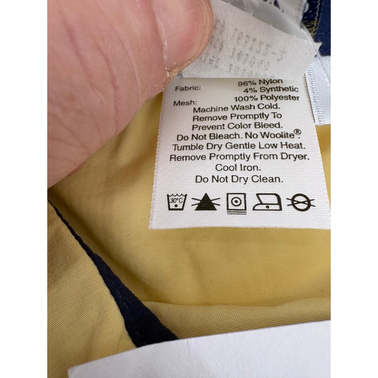 Solumbra Men's Classic Button Up Shirt Yellow XL Long Sleeve Sun Protective - Thumbnail 8