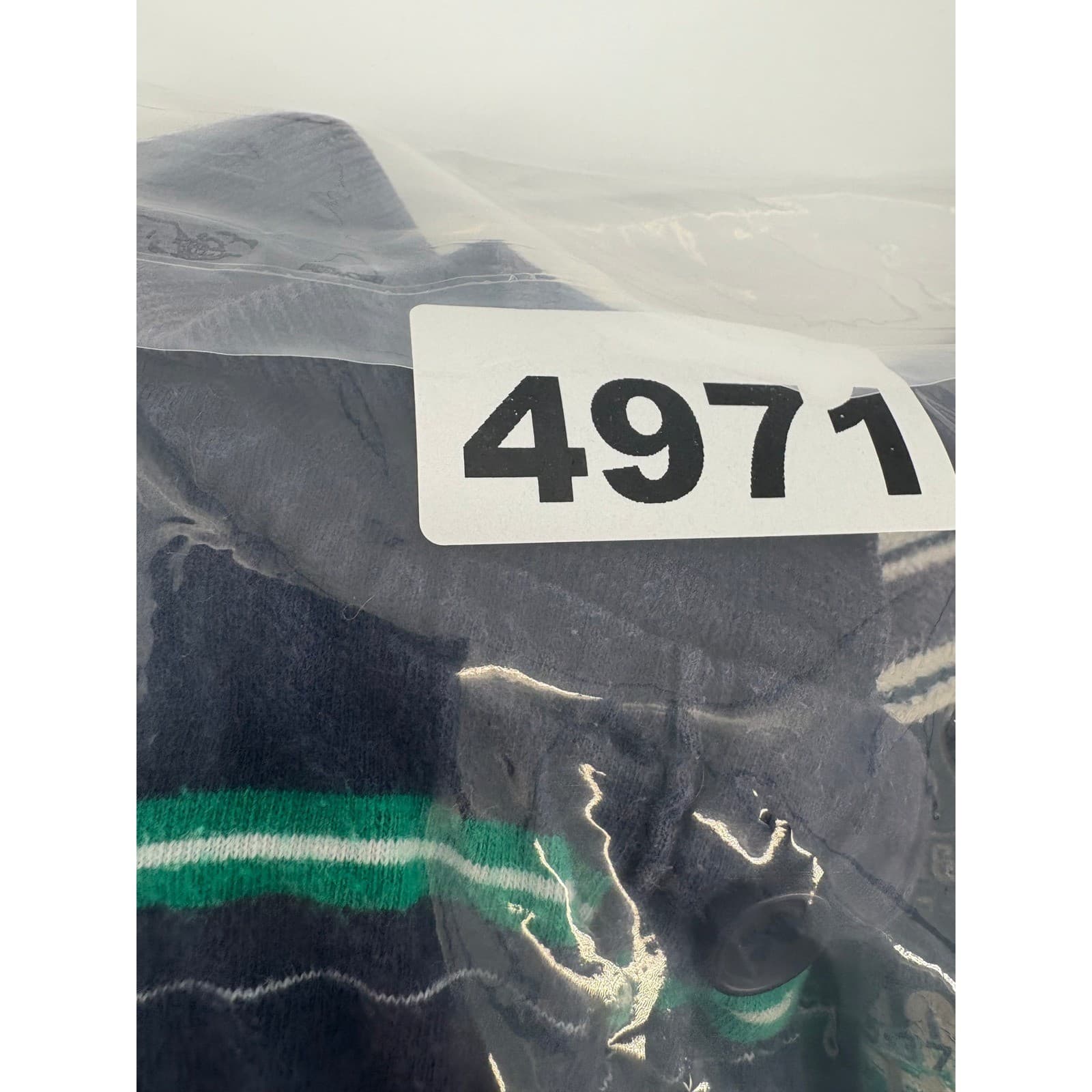 Canyon River Blues Striped Short Sleeve Polo Shirt Women's Small Green Blue - Thumbnail 6
