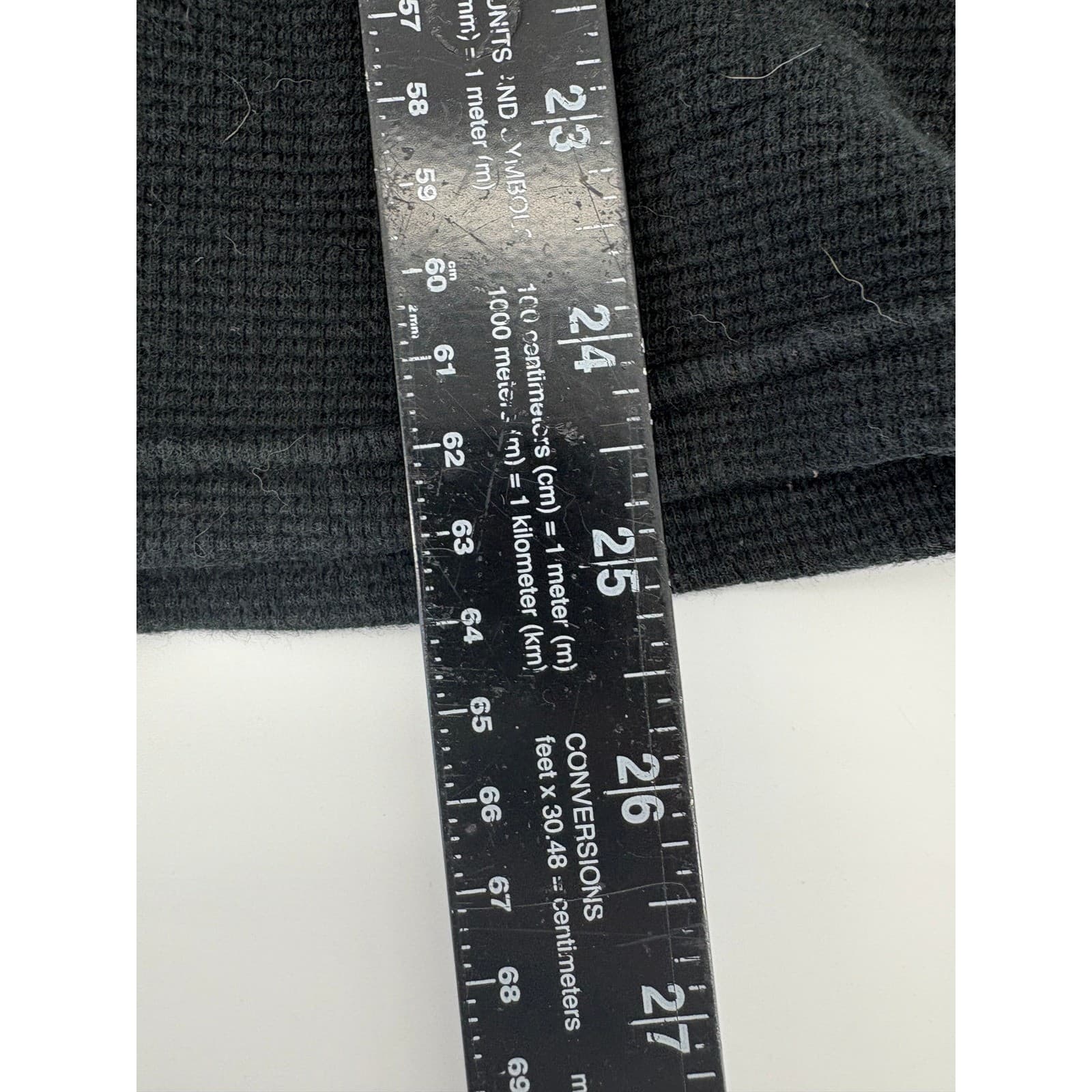 Polo Ralph Lauren Waffle Knit V Neck Long Sleeve Shirt Men's M Gray Cotton - Thumbnail 6