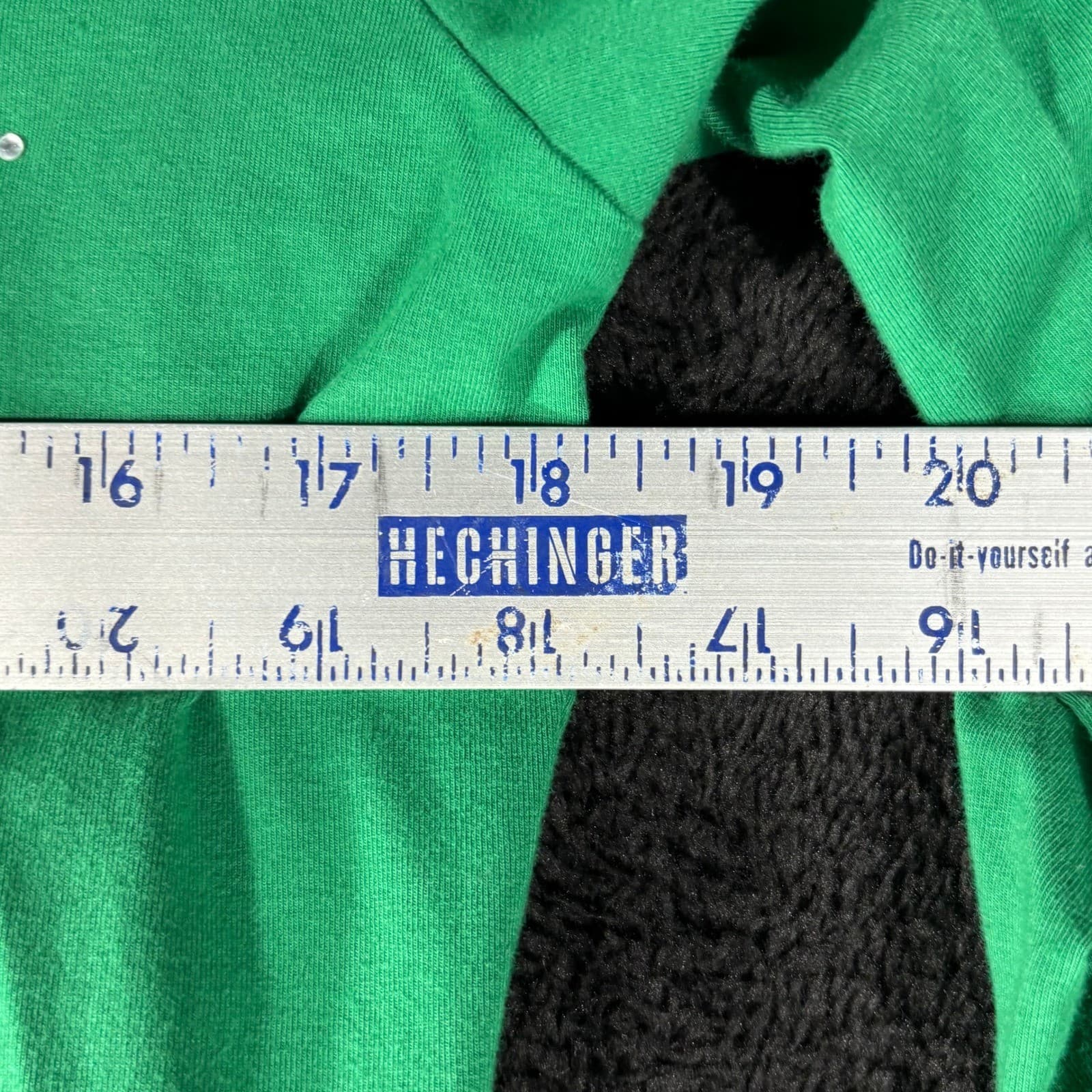 Klutch Marshall Thundering Herd Green Rhinestone V Neck Long Sleeve Top XL - Thumbnail 4