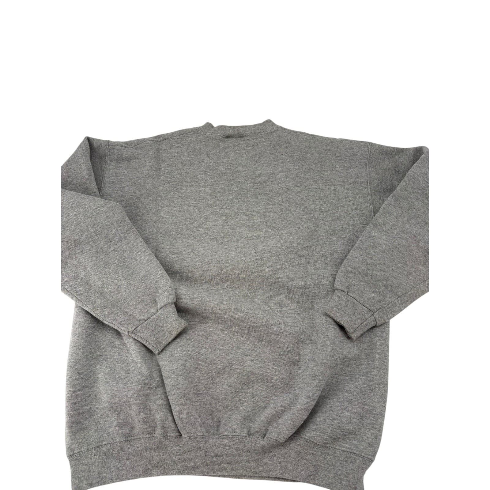 Puma Sweatshirt Mens Medium Subway Series 2000 World Series Gray Yankees Mets - Thumbnail 9