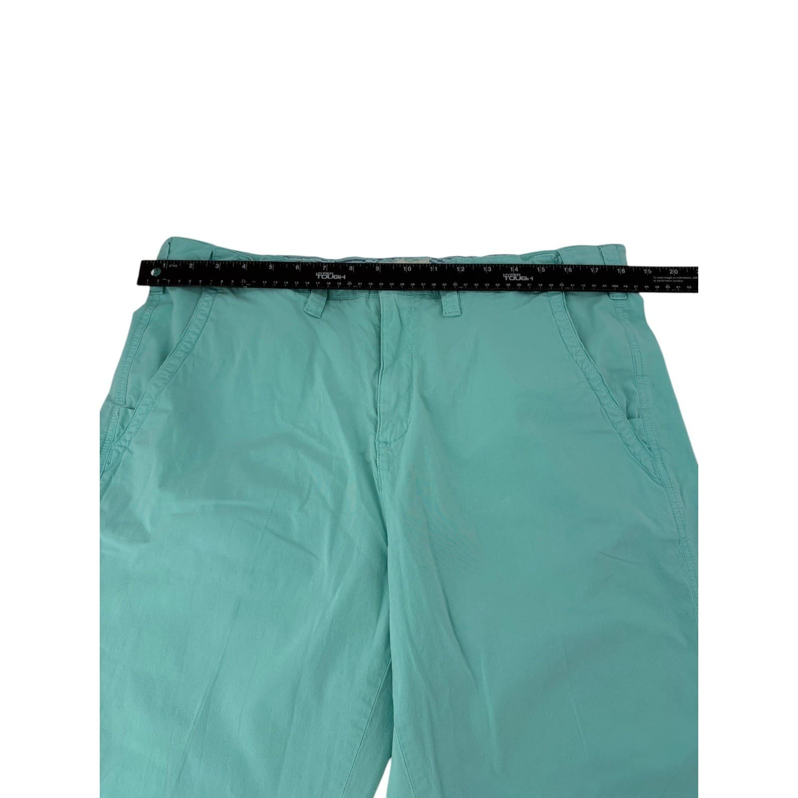 The Territory Ahead Chino Pants Mens 37x30 Chino Teal Straight Leg 6031 - Thumbnail 4
