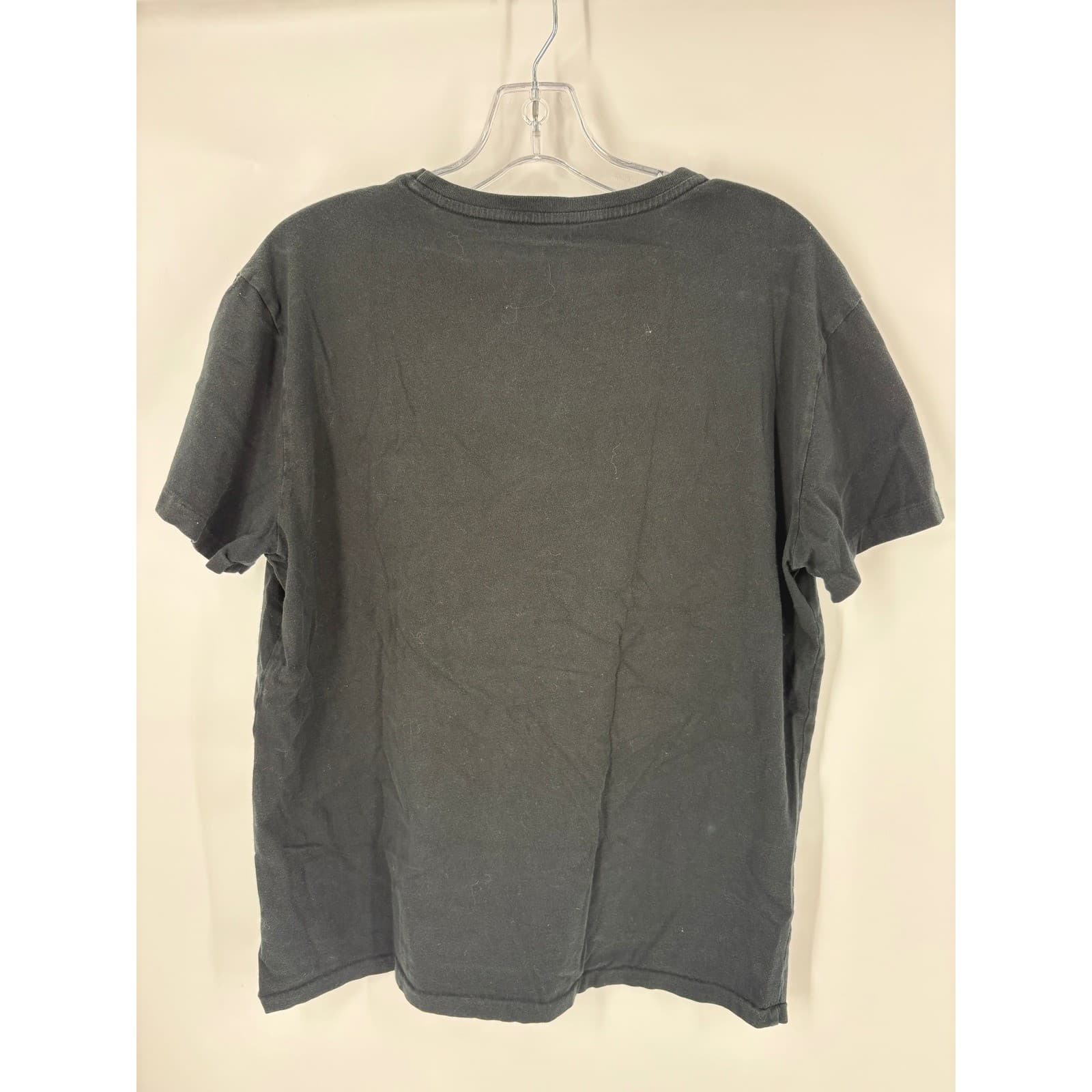 Polo Ralph Lauren Mens TShirt Black Crew Neck Short Sleeve Pony Logo Size M - Thumbnail 4