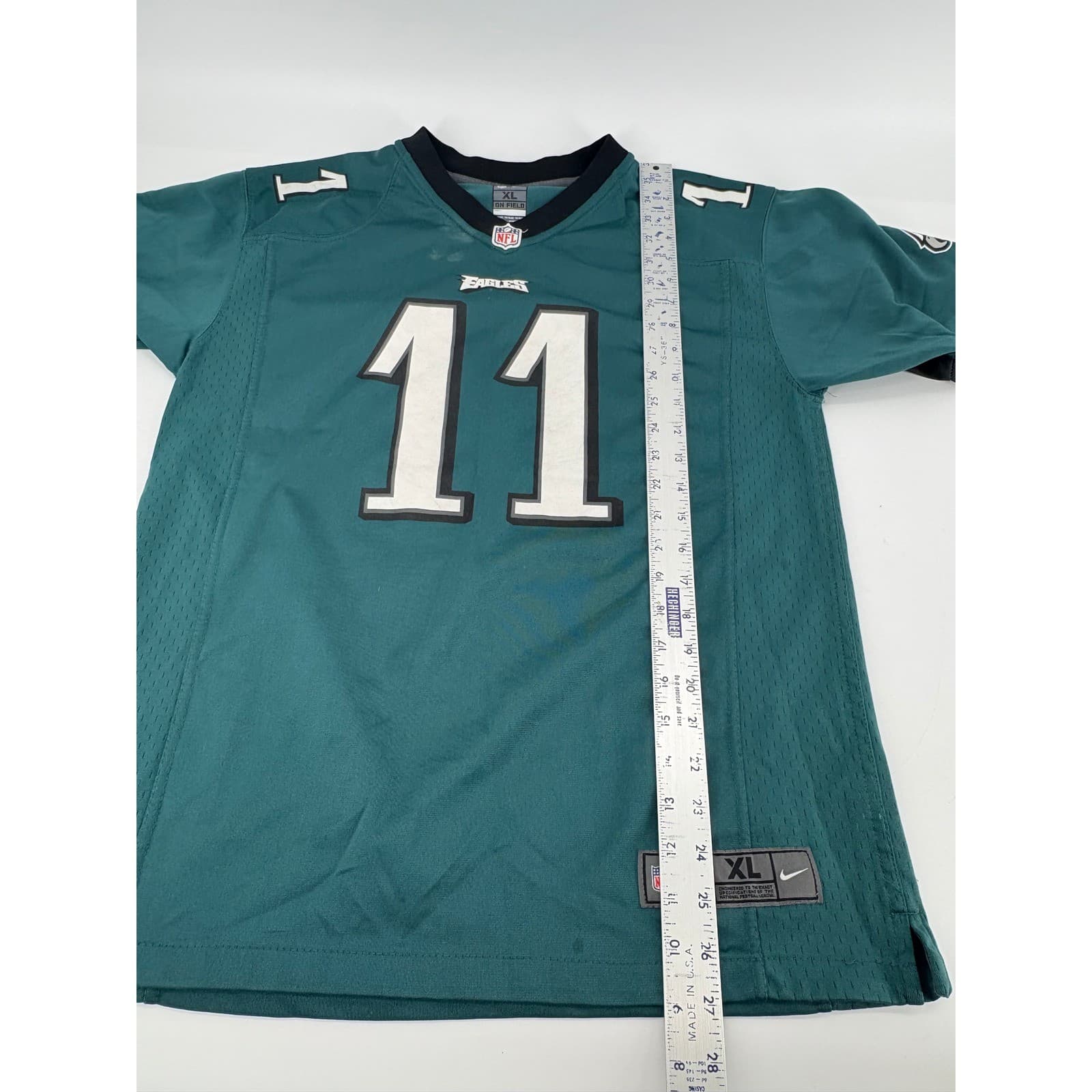 Nike Philadelphia Eagles Carson Wentz 11 Football Jersey Green XL - Thumbnail 5