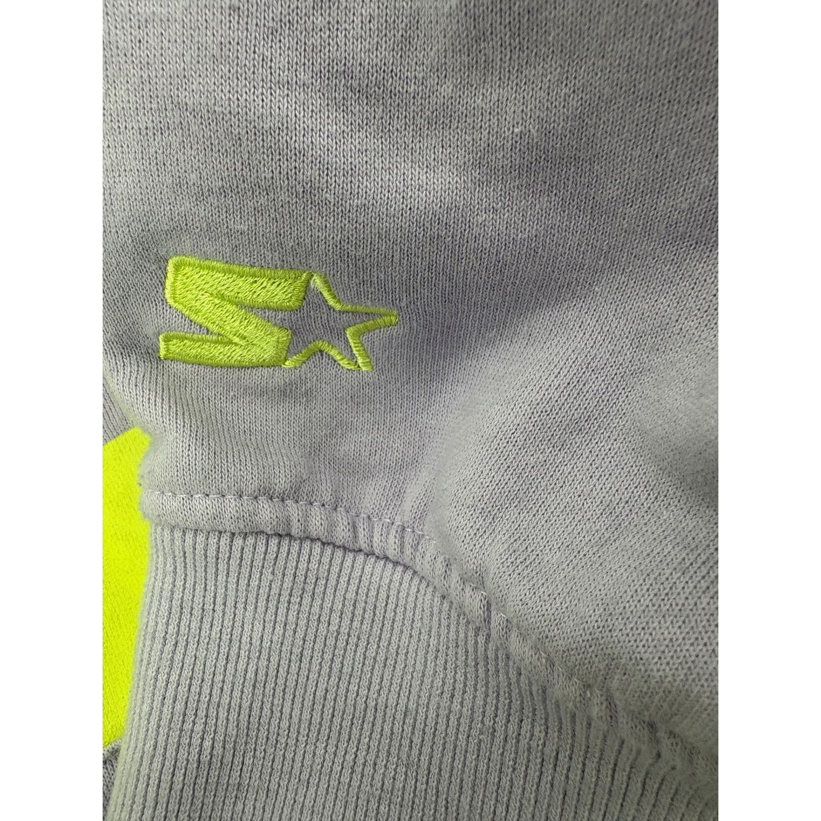 Starter Black Label Hoodie Pullover Lavender Yellow Colorblock Size S - Thumbnail 4