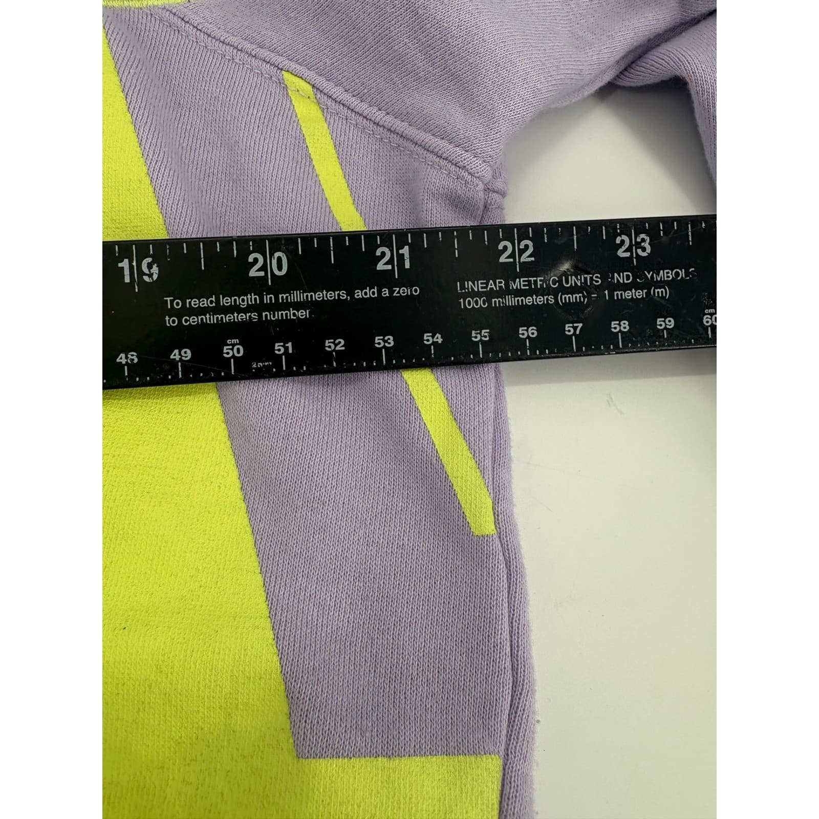 Starter Black Label Hoodie Pullover Lavender Yellow Colorblock Size S - Thumbnail 5