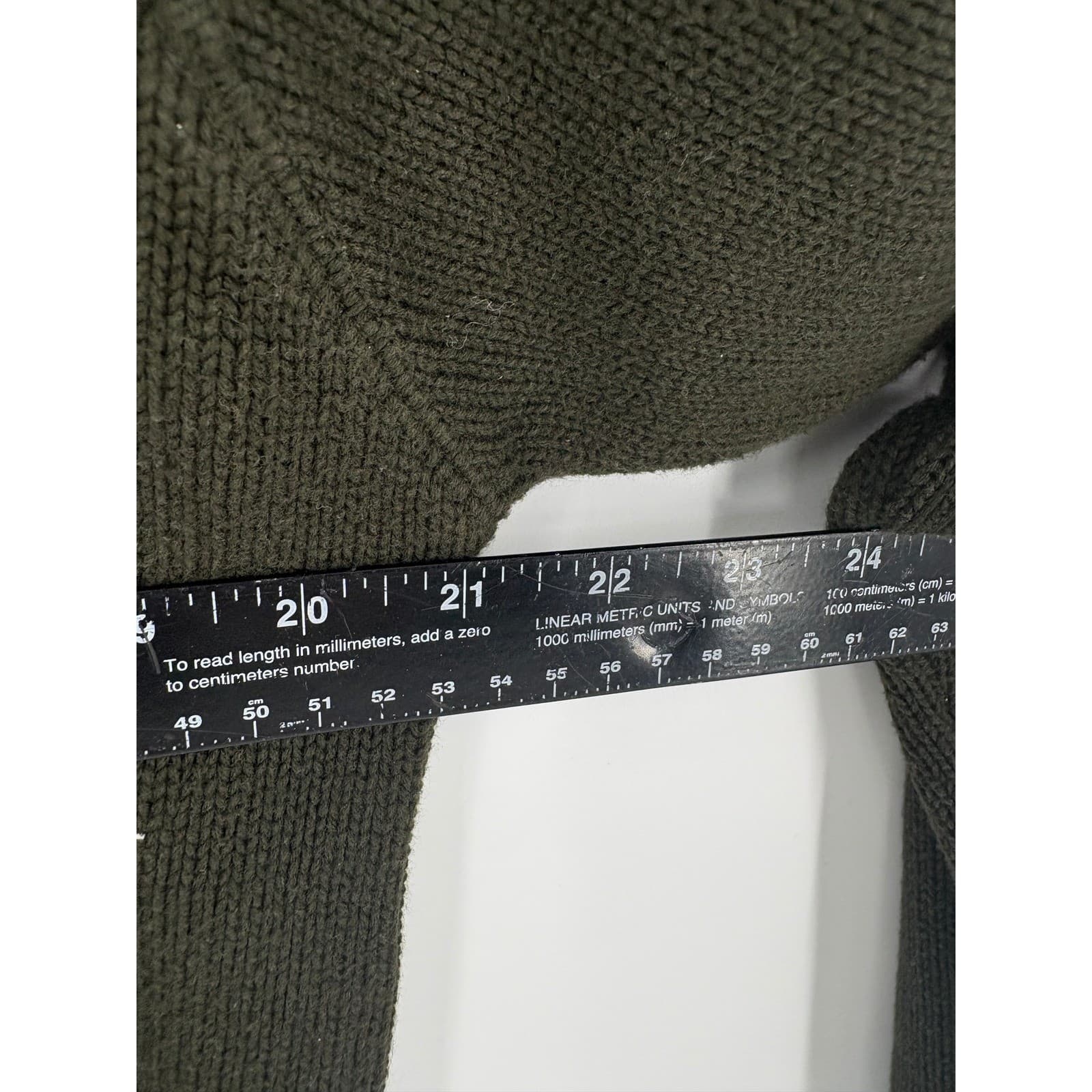 Tommy Hilfiger Mens XL Green Crew Neck Long Sleeve Sweater Knit Pullover - Thumbnail 6