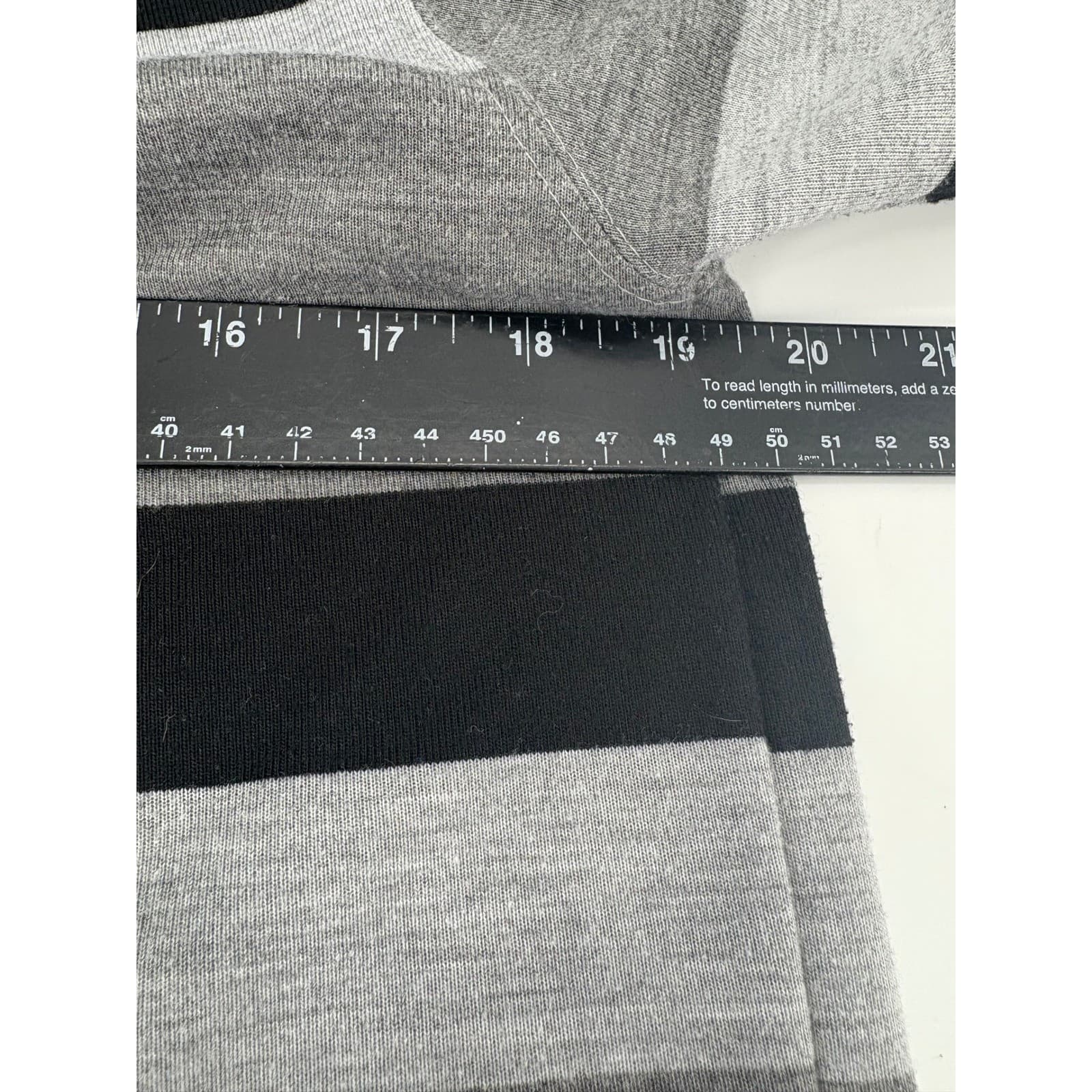 Mecca Mens Gray Black Striped Short Sleeve Polo Shirt Size S Casual - Thumbnail 5