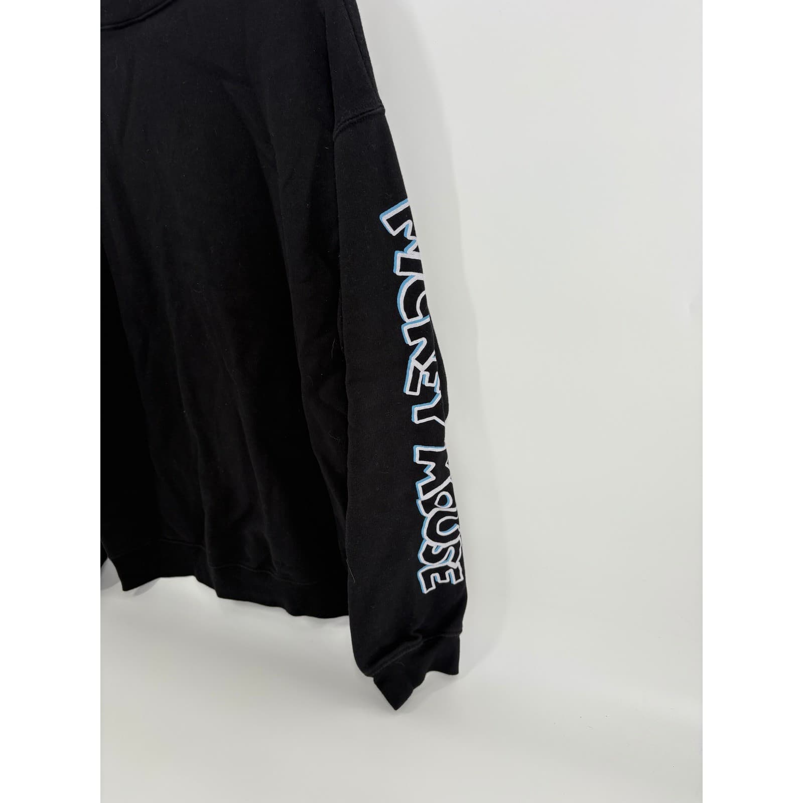 Disney Mickey Mouse Goofy Donald Black Crew Neck Sweatshirt XL (15-17) Girls - Thumbnail 3