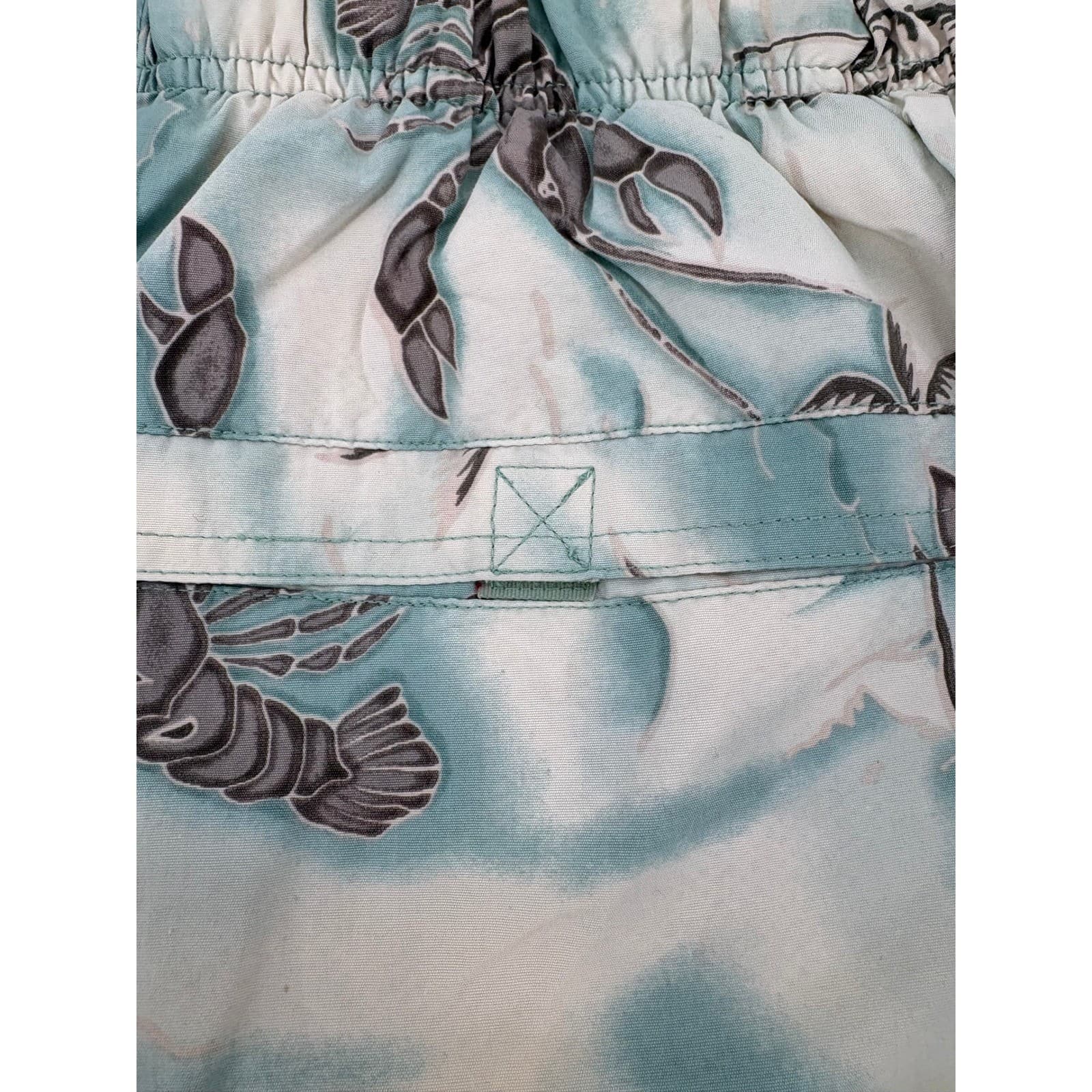 Tommy Bahama Mens Large Swim Trunks Board Shorts Lobster Palm Tree Elastic Waist - Thumbnail 7
