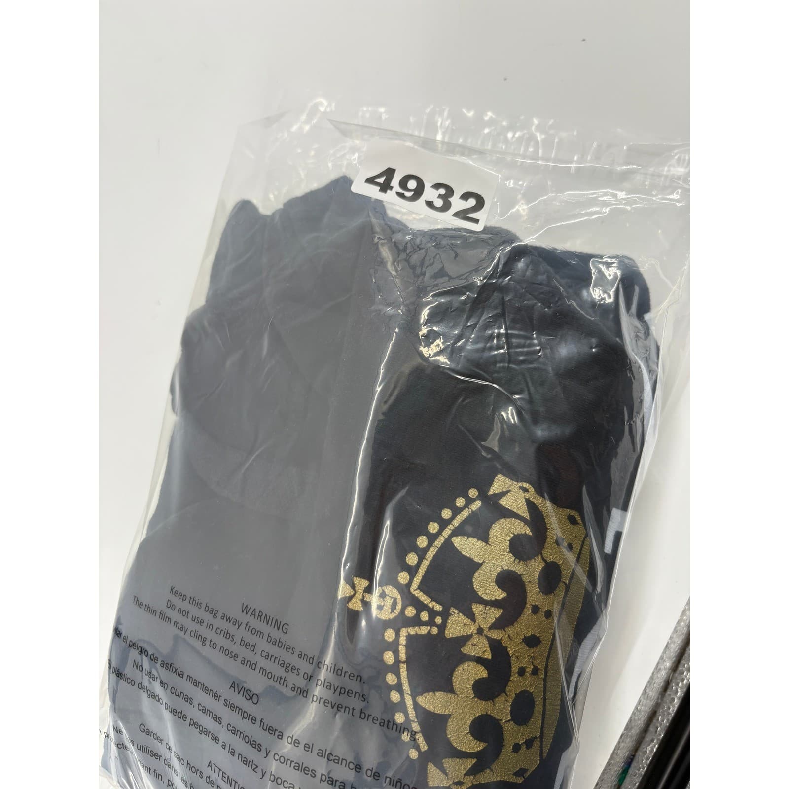 Jon Lauren Apparel Black King Crown Graphic Hoodie Godchild Records Men's Size M - Thumbnail 4