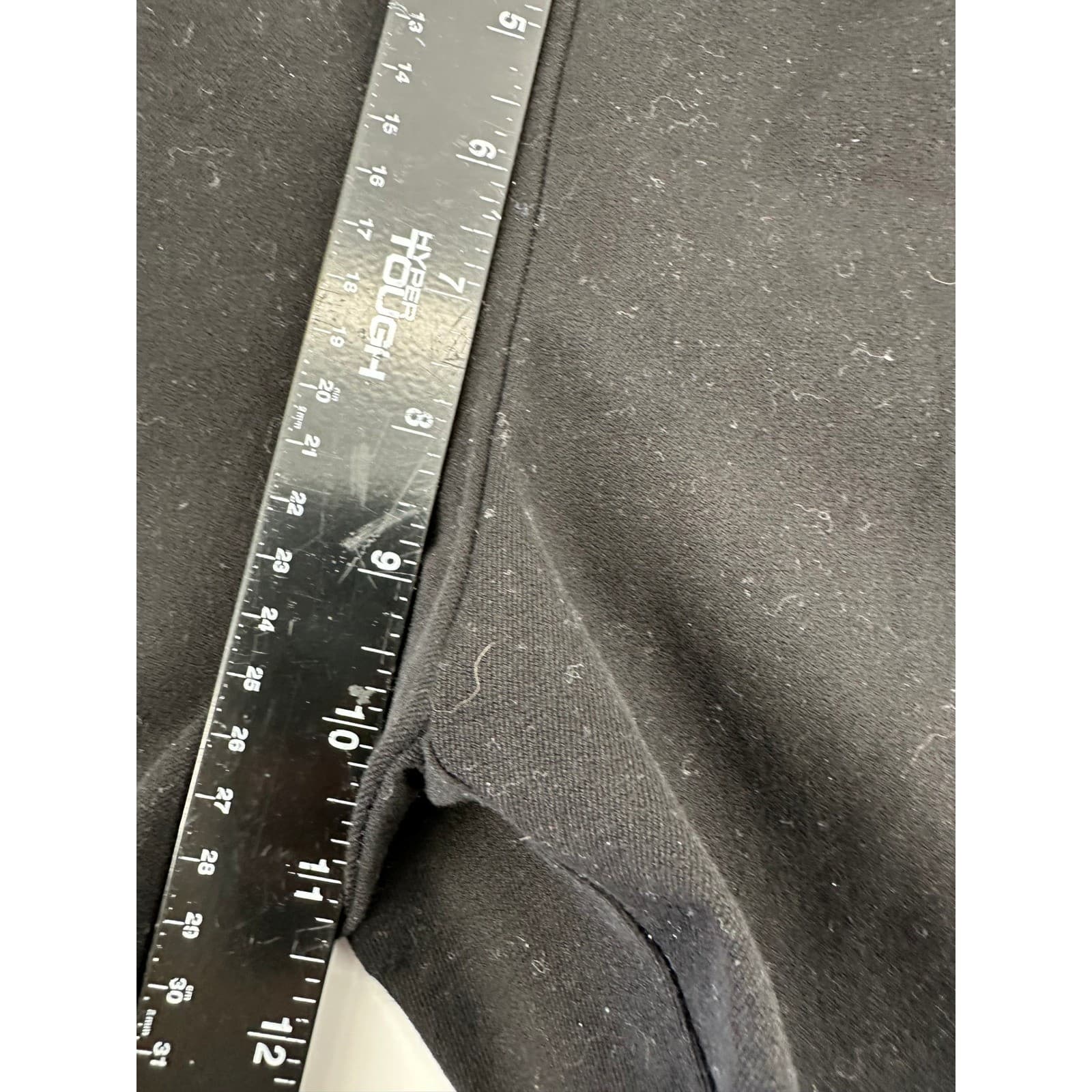 JONES NEW YORK COUNTRY ESSENTIALS PETITE Black Cotton Stretch Pants Women's 10P - Thumbnail 4