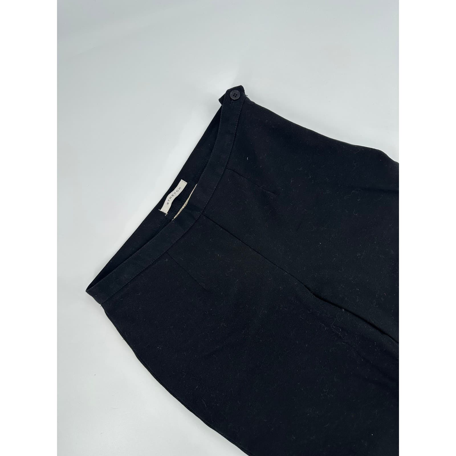 JONES NEW YORK COUNTRY ESSENTIALS PETITE Black Cotton Stretch Pants Women's 10P