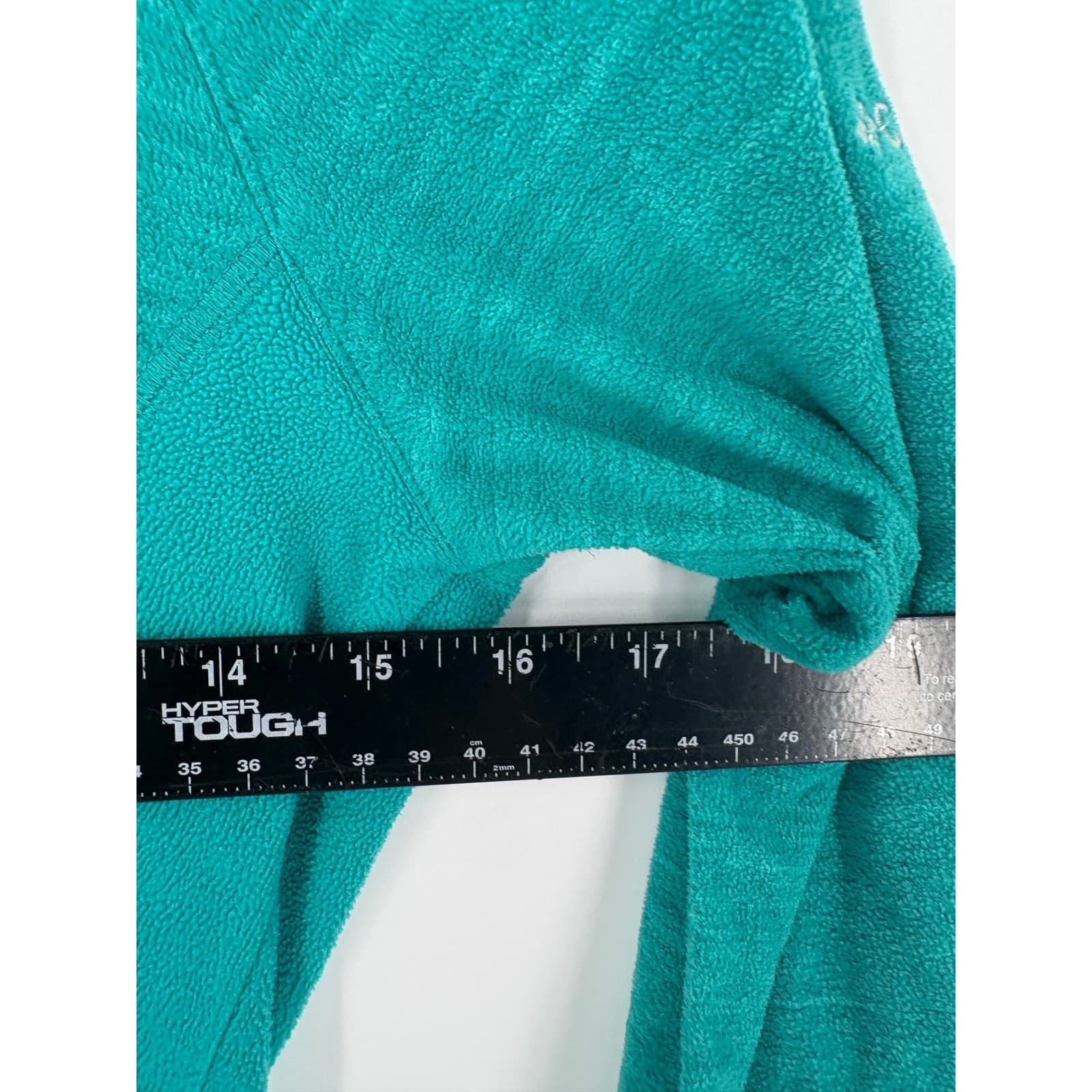 Columbia Teal Fleece 1/4 Zip Pullover Sweatshirt Women's Size M - Thumbnail 7