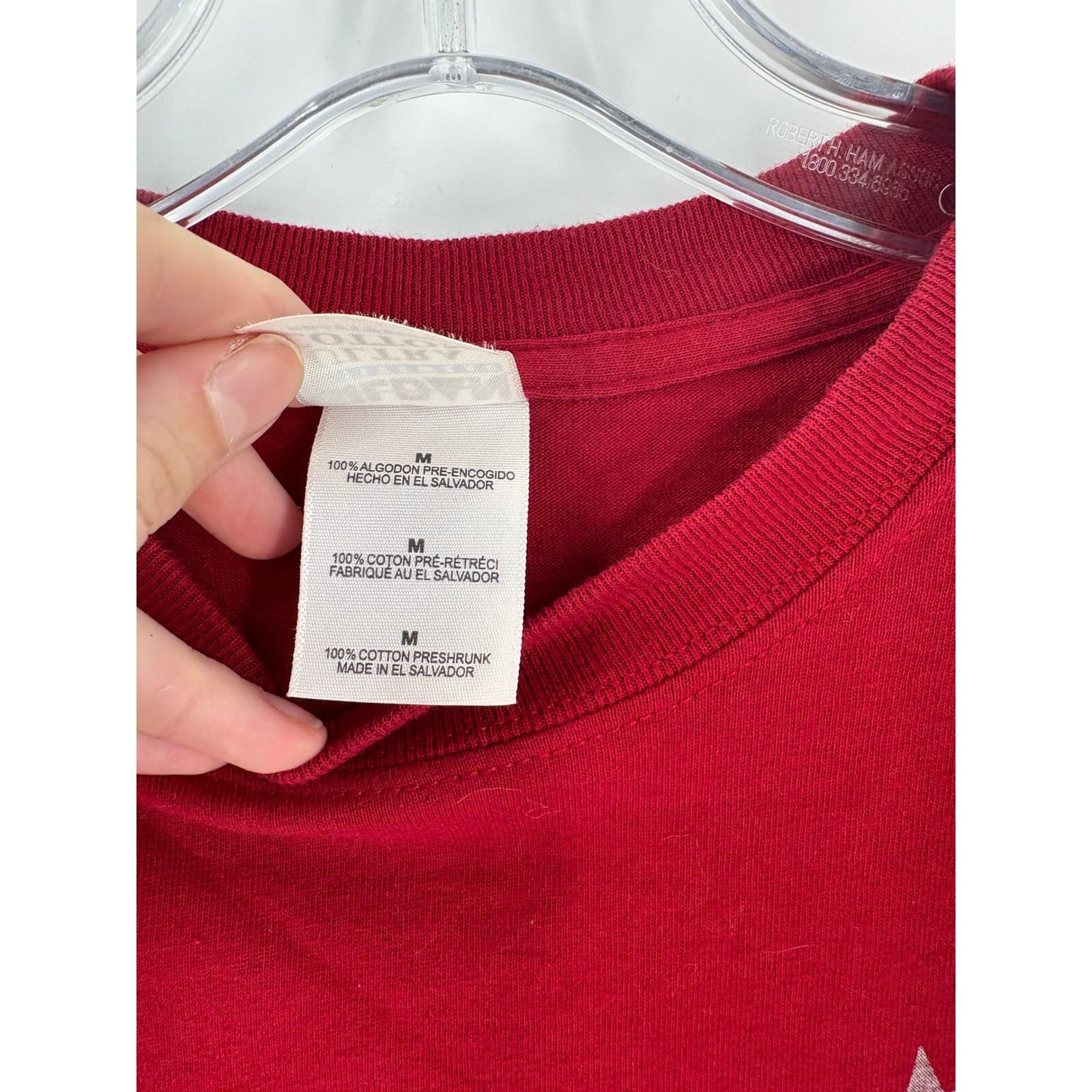 Crescent Bank Holiday Invitational 2006 Basketball T Shirt Red Mens M - Thumbnail 2