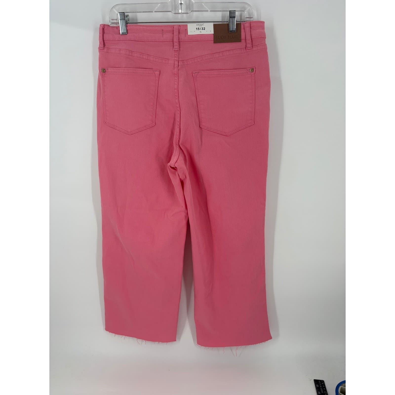 Judy Blue High Waist Pink Denim Jeans Women's Size 15/32 Garment Dyed - Thumbnail 13