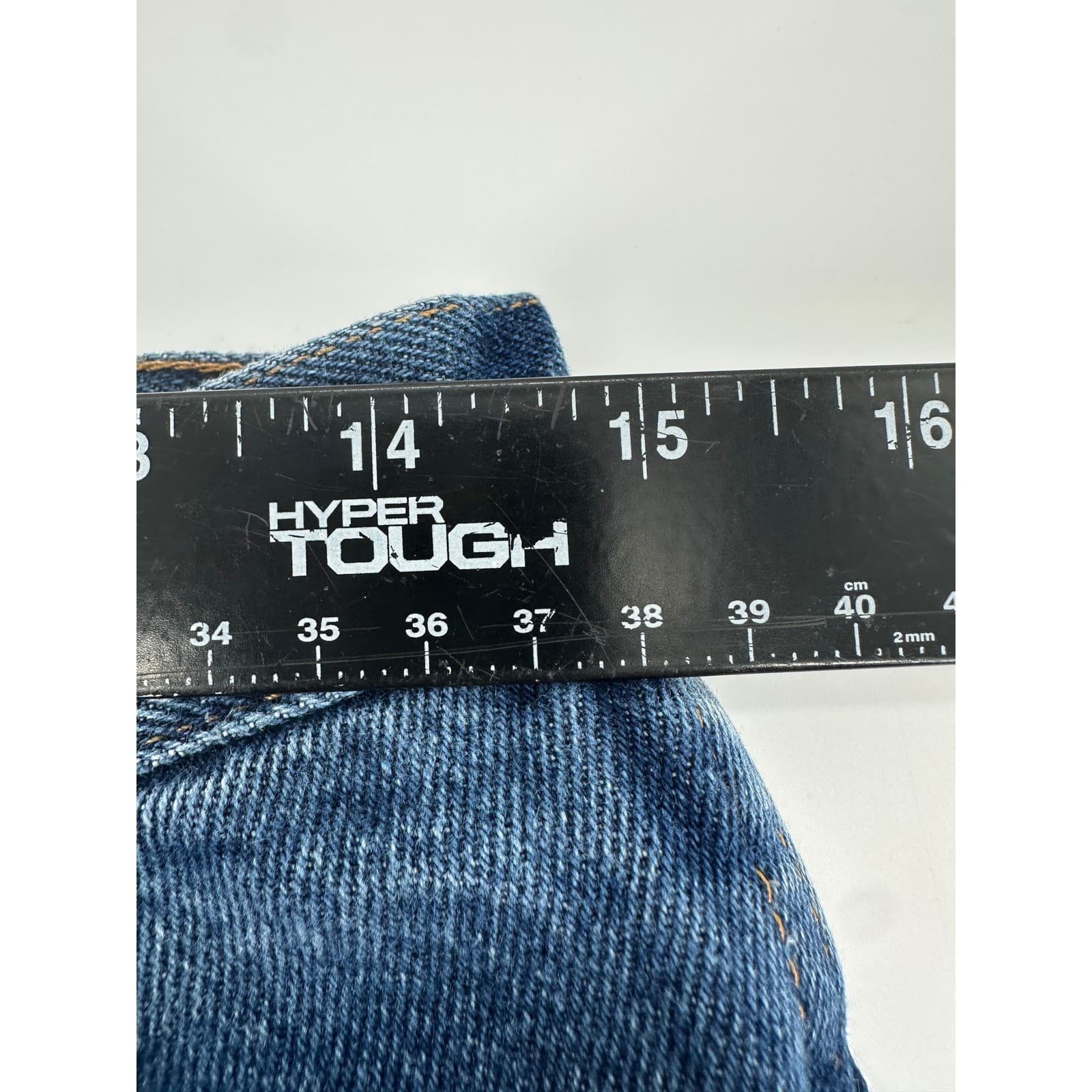 Rustler Mens Blue Denim Jeans Straight Leg Waist 30 Inseam 30 Cotton Made Mexico - Thumbnail 3