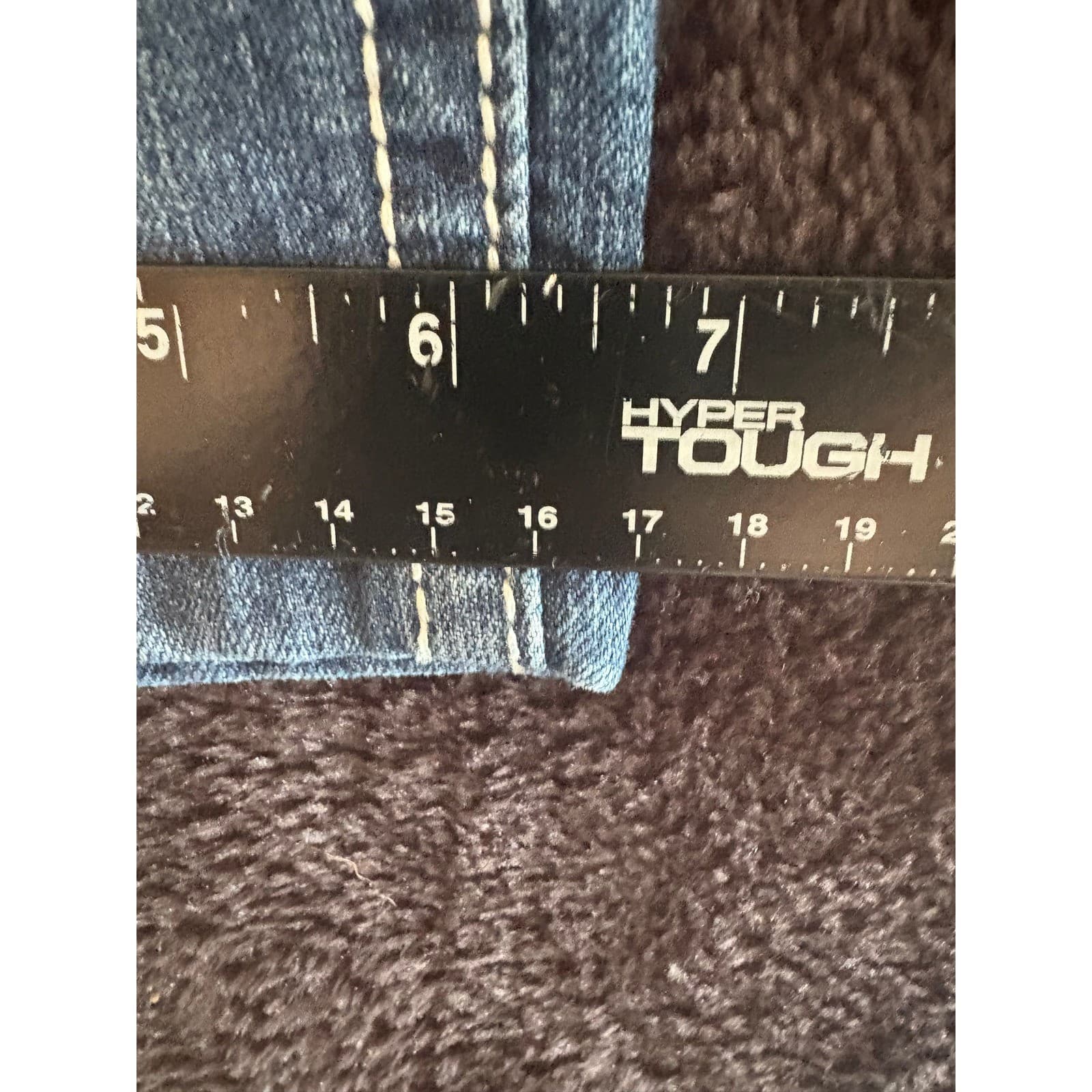 Love Indigo Premium Denim Jeans Womens Size 4 Blue Embellished Pockets - Thumbnail 7