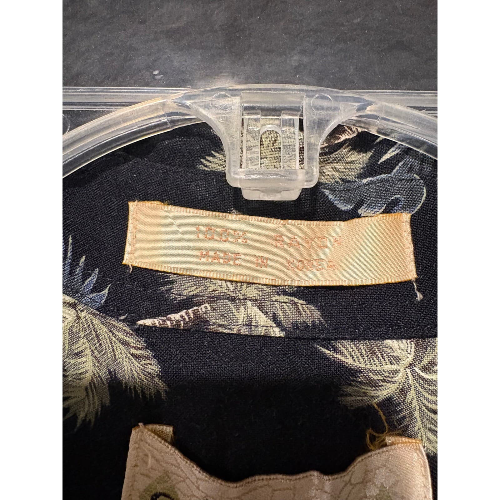 Comptia Moda Shirt Palm Tree Print Button Up Hawaiian Men's Large - Thumbnail 3