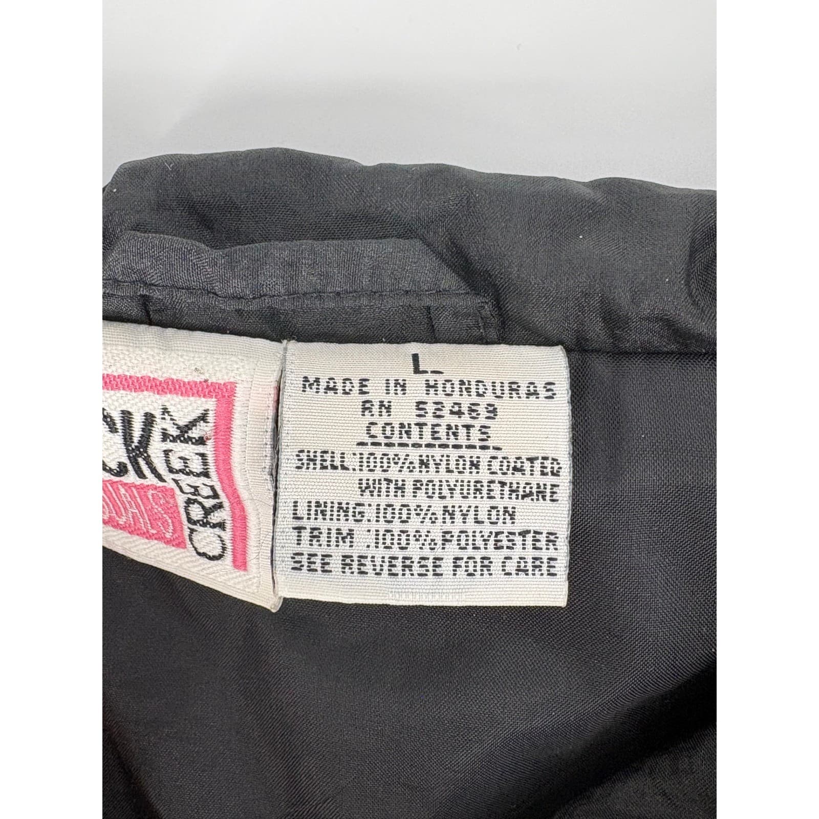 Rock Creek Casuals Vintage Windbreaker Jacket Womens Size L Nautical Print Black - Thumbnail 6