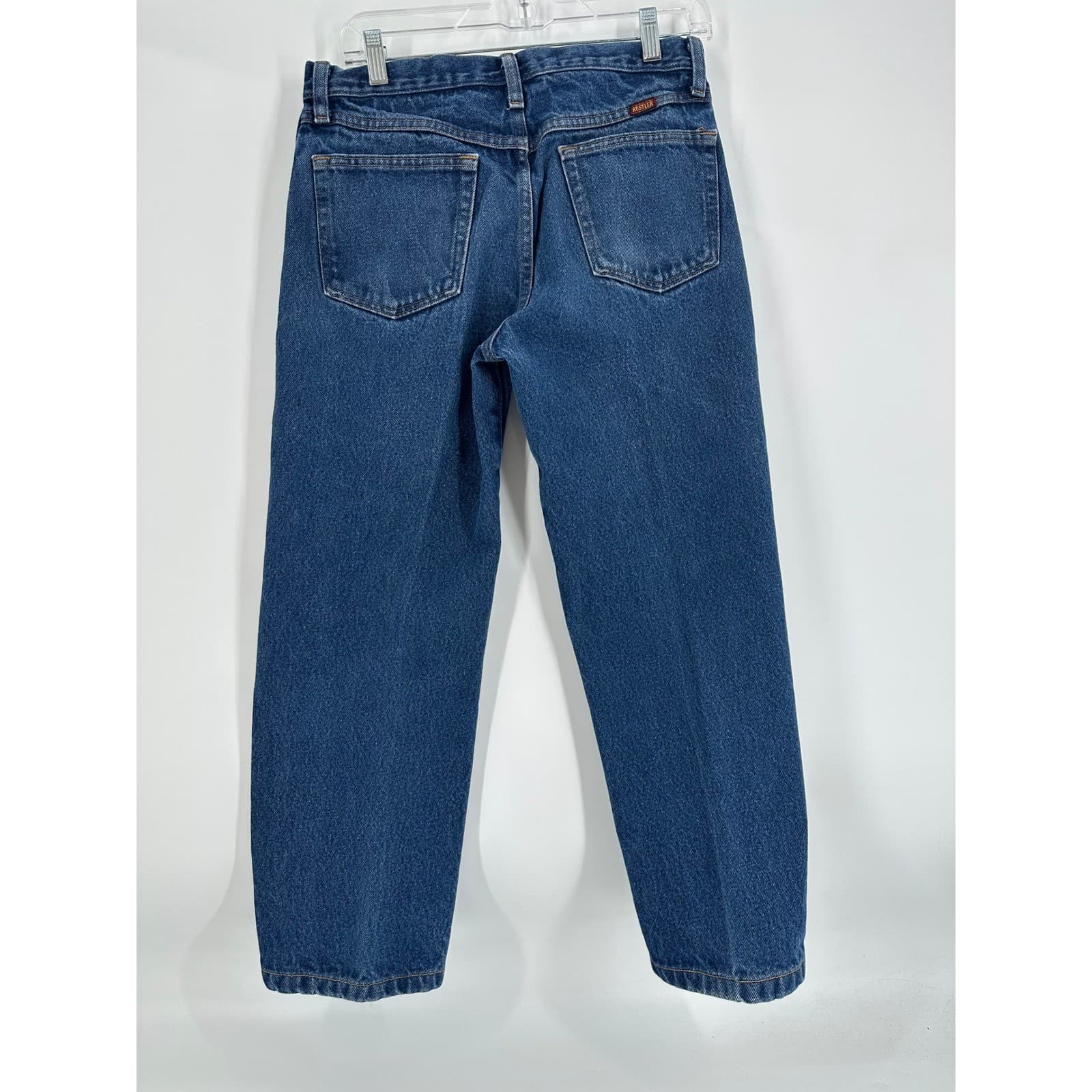 Rustler Mens Blue Denim Jeans Straight Leg Waist 30 Inseam 30 Cotton Made Mexico - Thumbnail 9