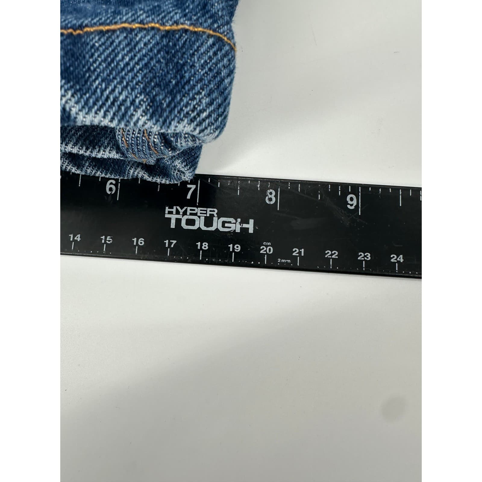 Rustler Mens Blue Denim Jeans Straight Leg Waist 30 Inseam 30 Cotton Made Mexico - Thumbnail 7
