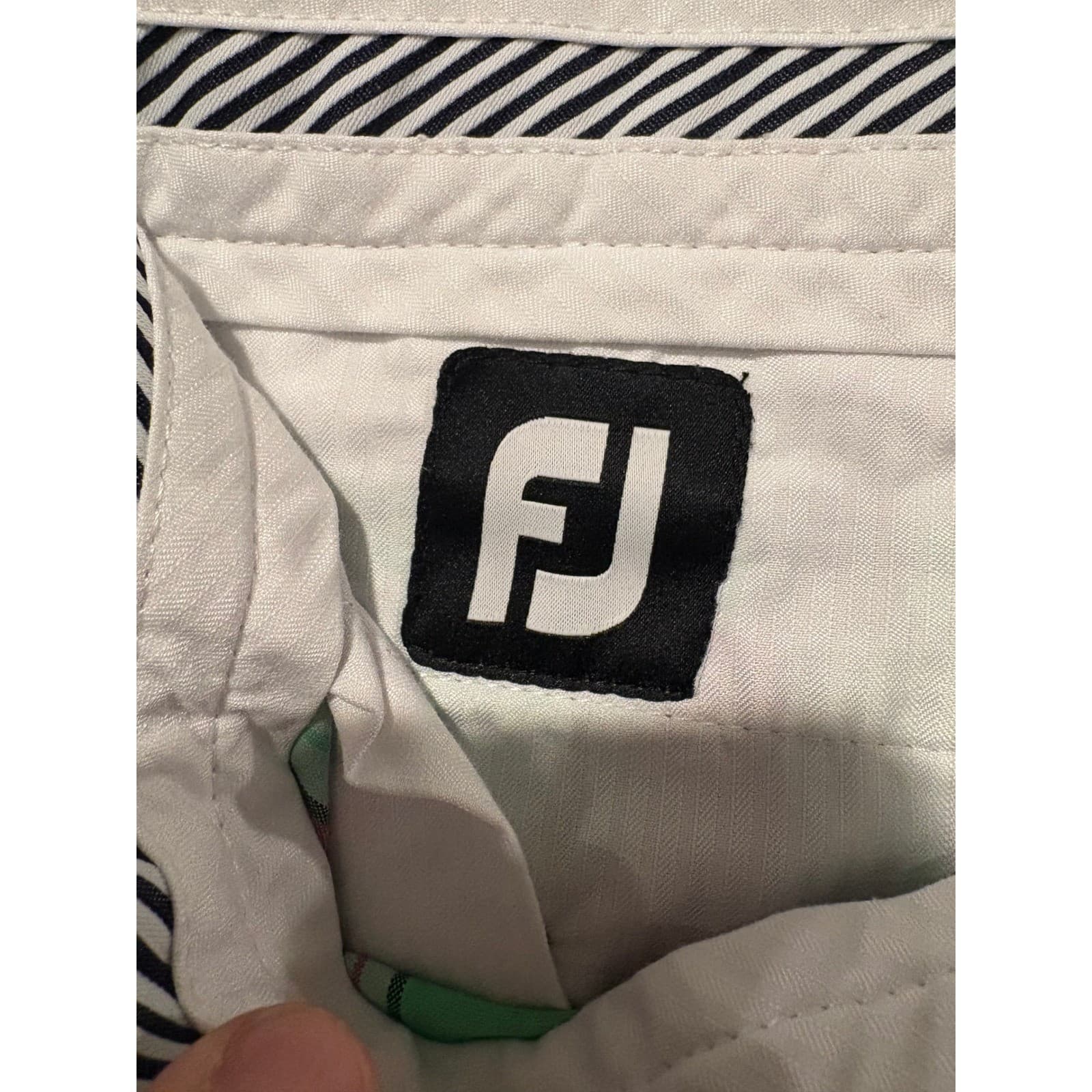 FootJoy Golf Shorts Plaid Flat Front Casual Lightweight Size 34 - Thumbnail 4