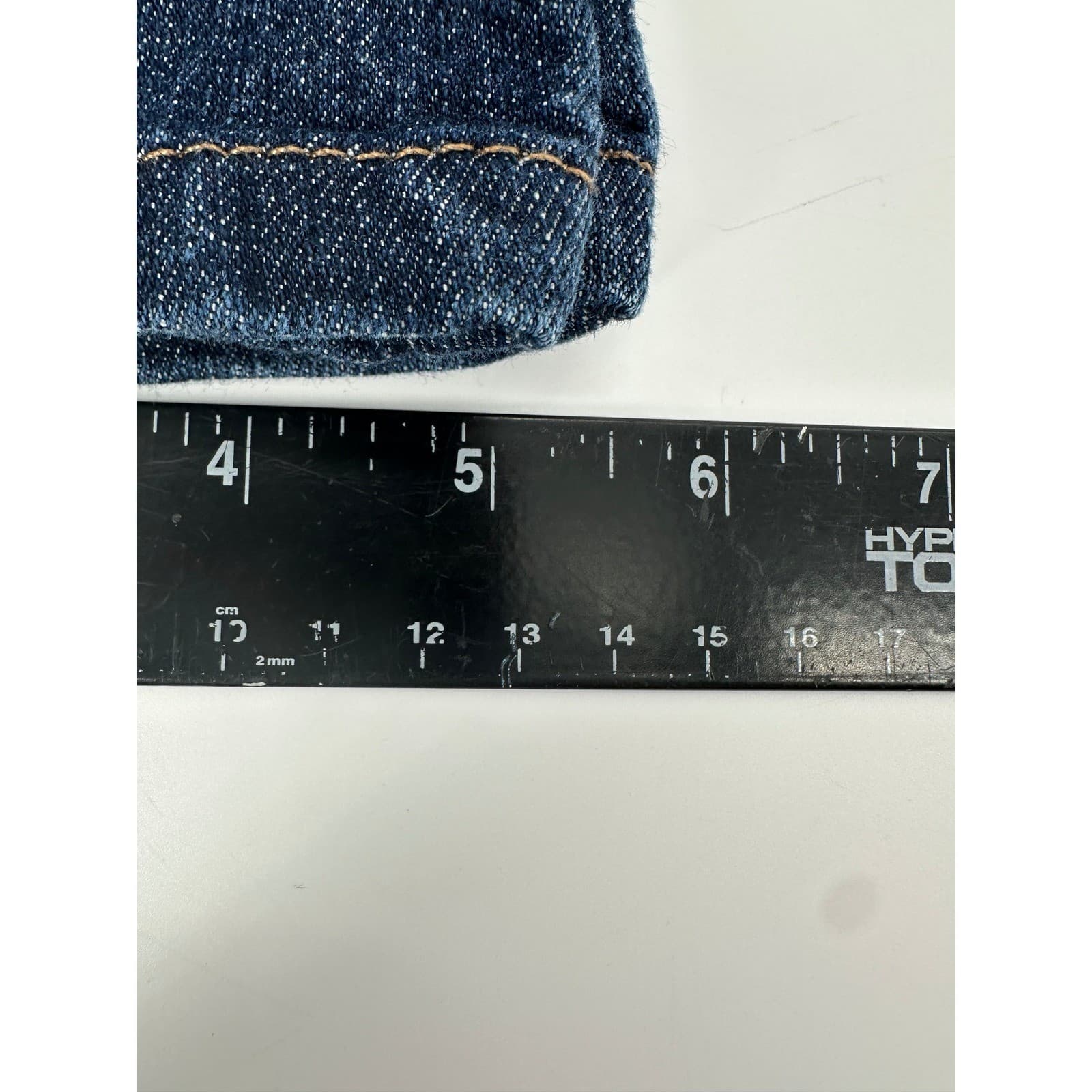 Nine West Womens Dark Wash Denim Jeans Size 10 Straight Leg Casual Everyday - Thumbnail 8