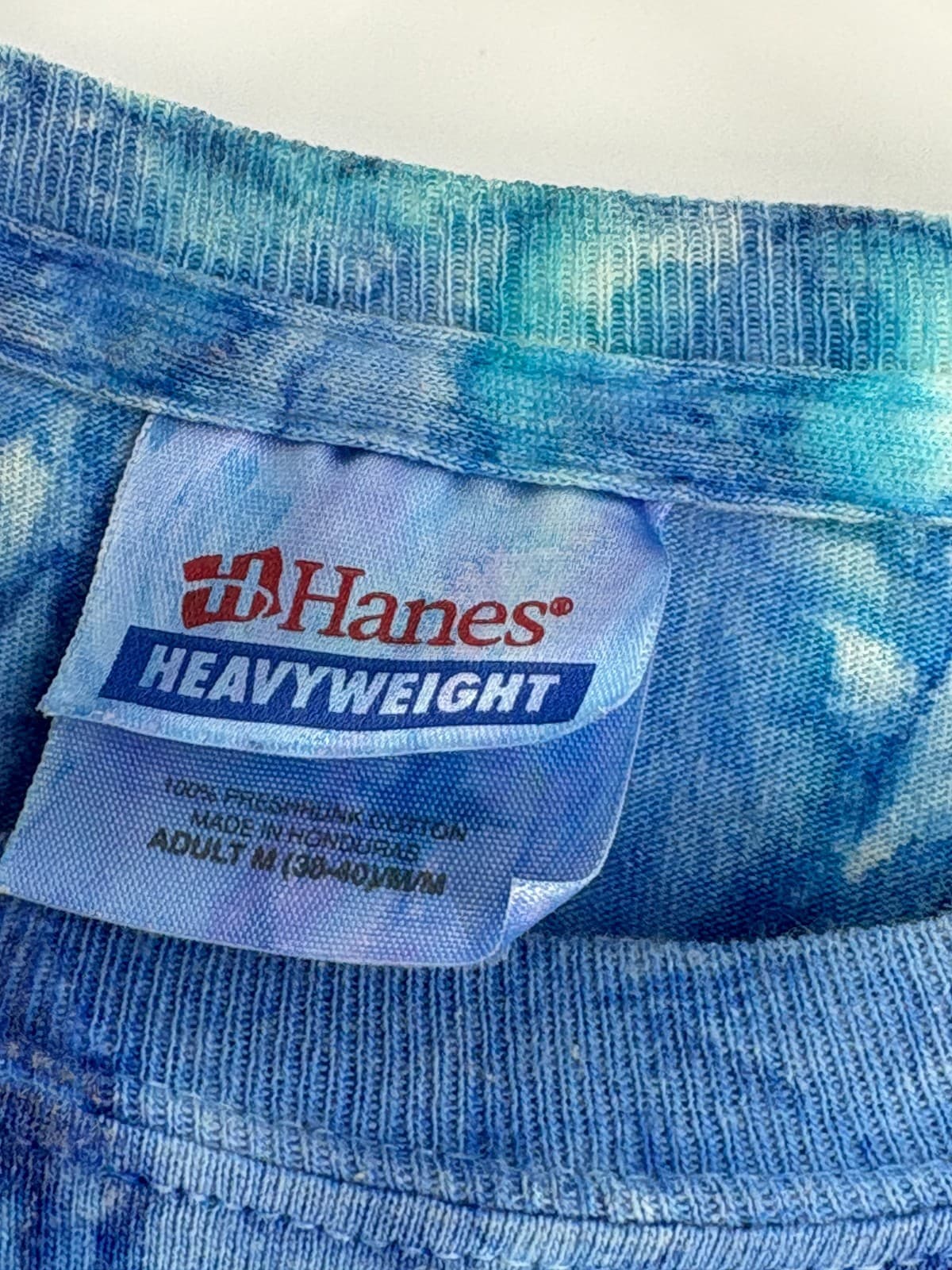 Jesus Christ Superstar Tie Dye T Shirt Hanes Heavyweight Adult M Blue Graphic - Thumbnail 4