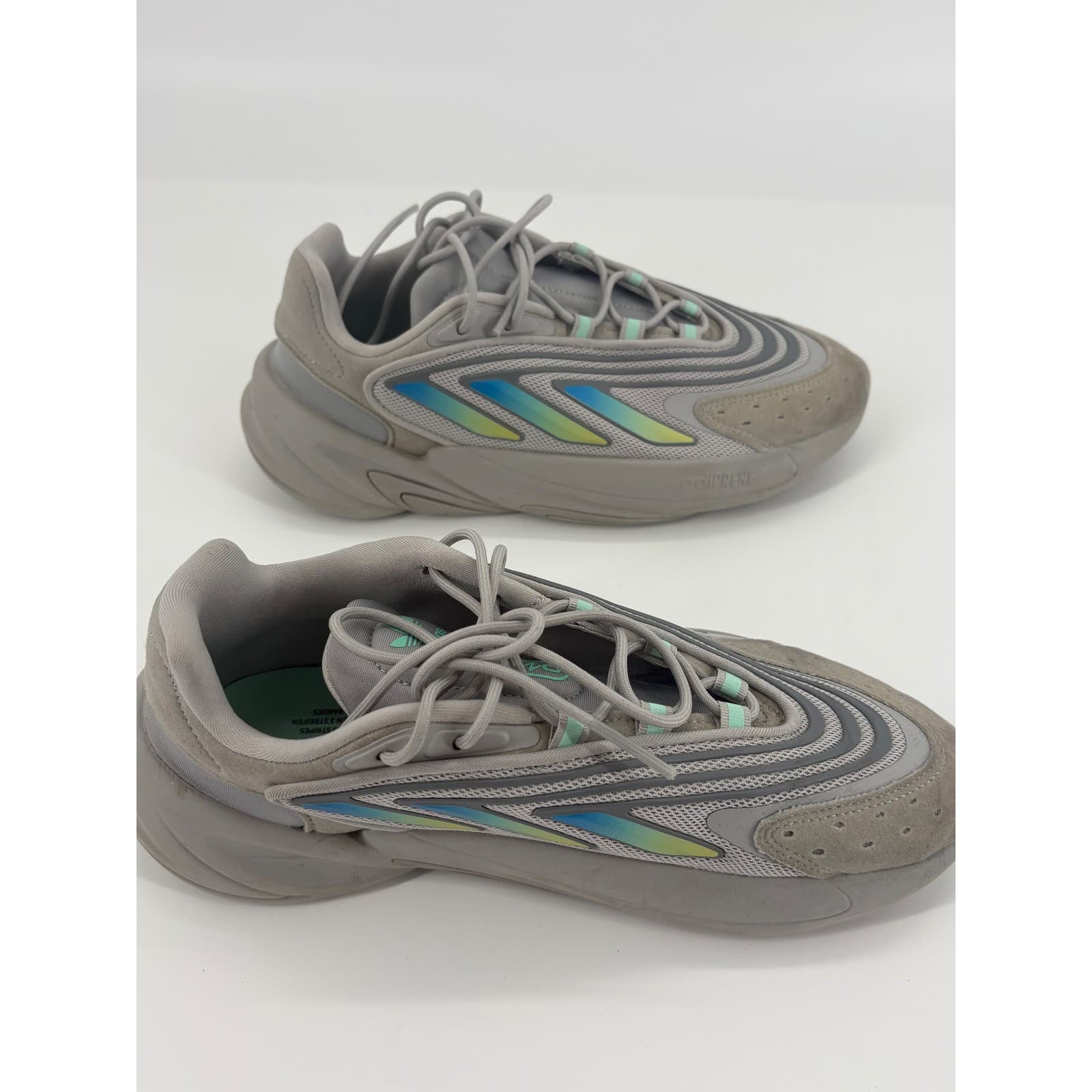 Adidas Ozweego Adiprene Gray Iridescent Accent Sneakers Women's Size 6.5 - Thumbnail 7
