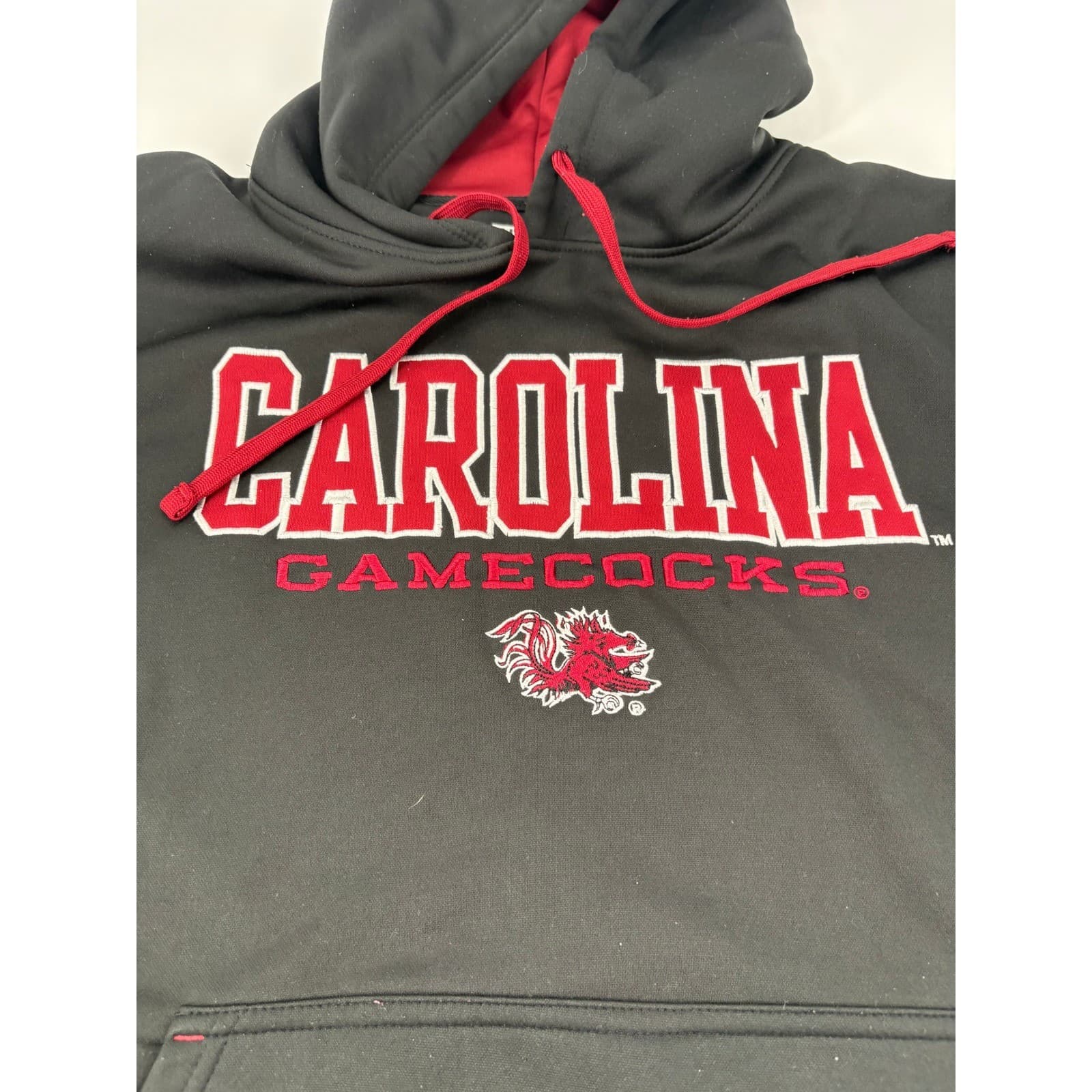 Section 101 Majestic South Carolina Gamecocks Mens XL Hoodie Black NCAA 6046 - Thumbnail 3