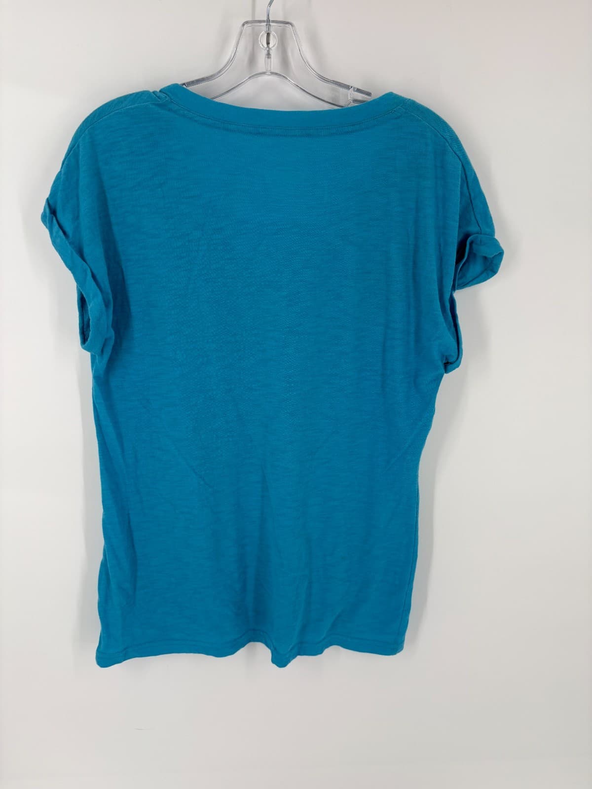 Xhilaration Beach Bum Sleep Shirt Women’s L Blue V-Neck Graphic Tee Lounge - Thumbnail 2
