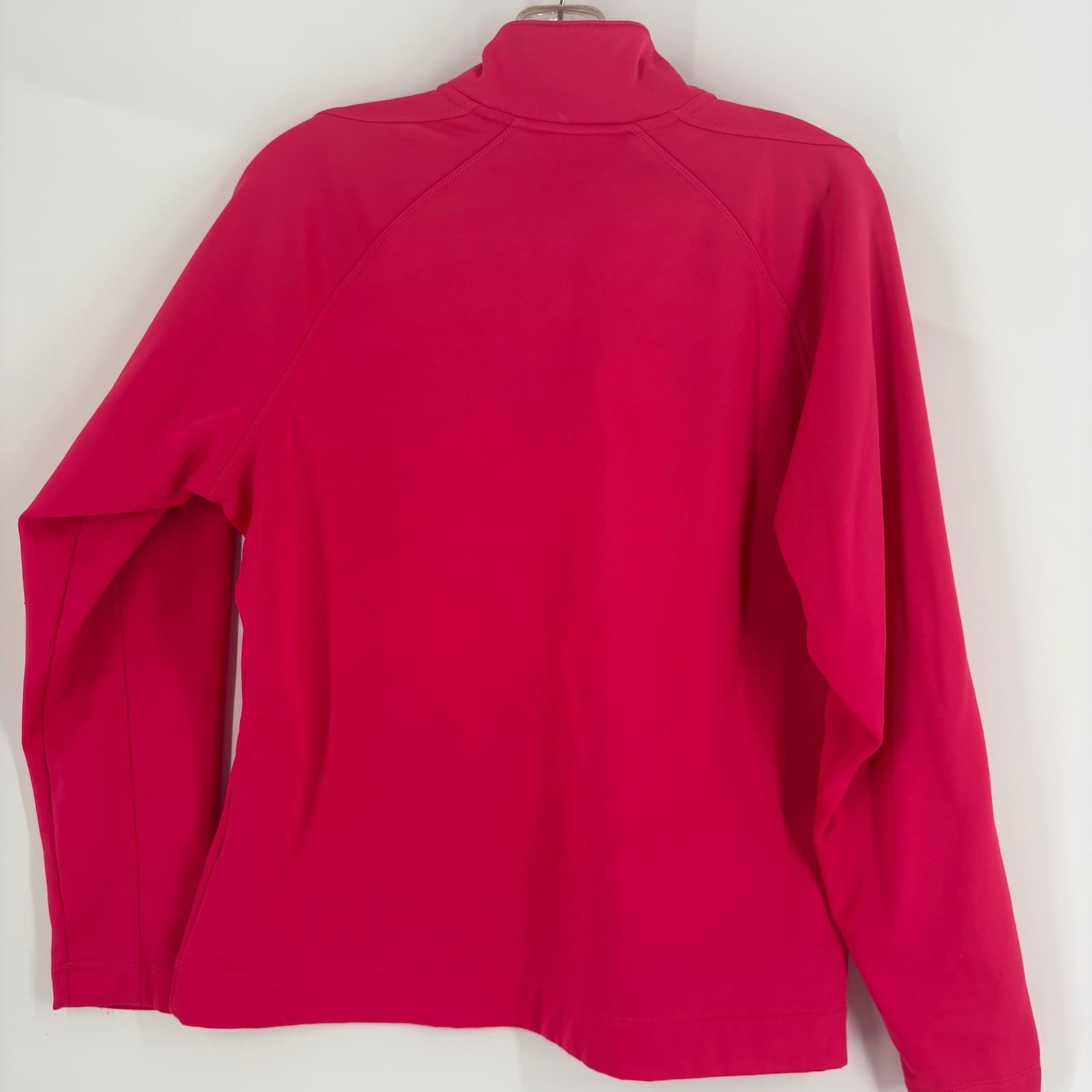 Nike Golf Therma Fit Women's Pink 1/4 Zip Pullover Long Sleeve Shirt L - Thumbnail 10