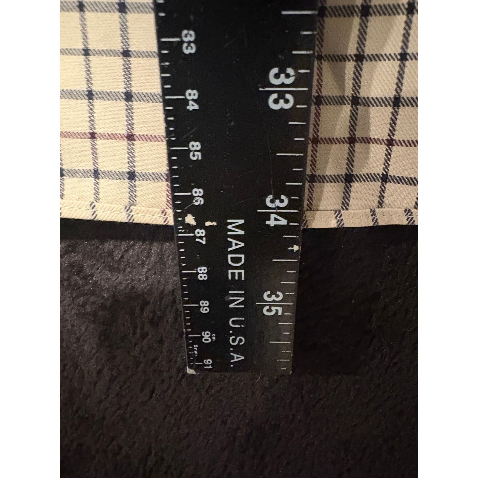 Brooks Brothers 346 Plaid Button Down Long Sleeve Non Iron Shirt Large - Thumbnail 5