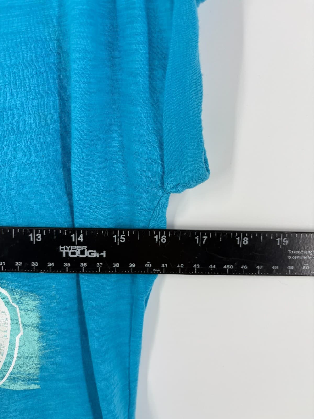 Xhilaration Beach Bum Sleep Shirt Women’s L Blue V-Neck Graphic Tee Lounge - Thumbnail 5
