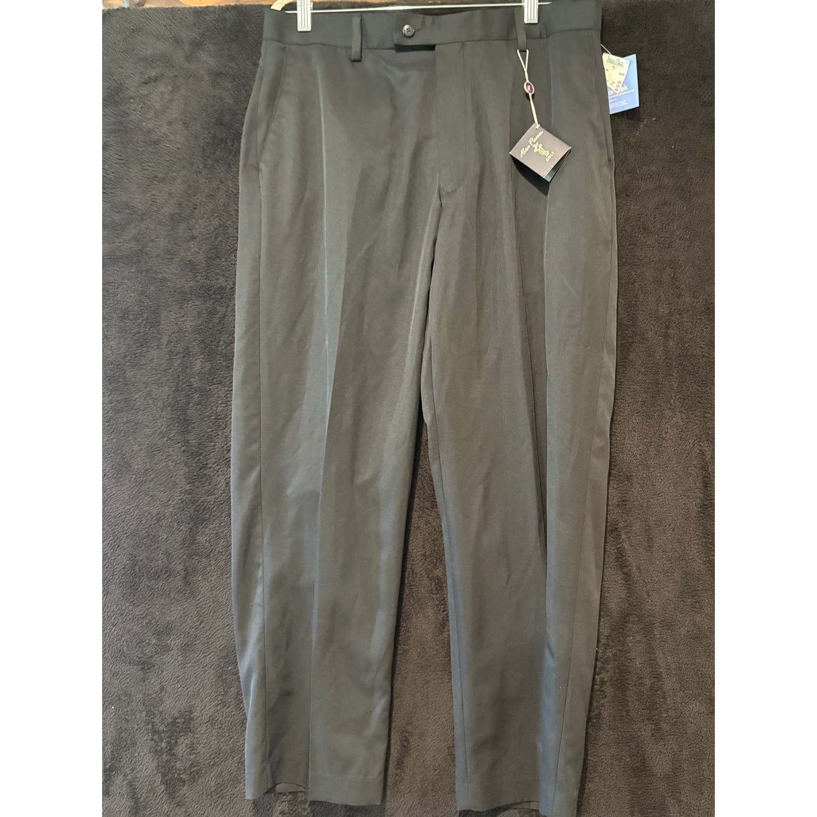 Alan Flusser Golf Dress Pants No Iron Comfort Waistband 36x29