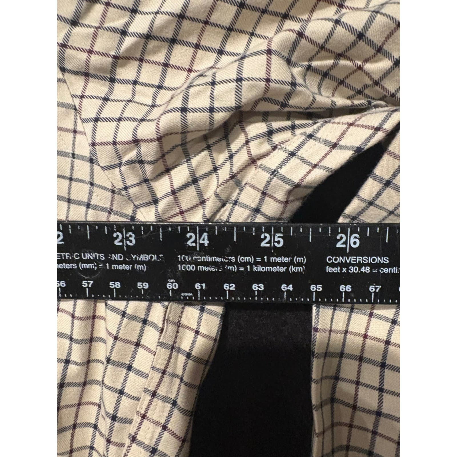 Brooks Brothers 346 Plaid Button Down Long Sleeve Non Iron Shirt Large - Thumbnail 4